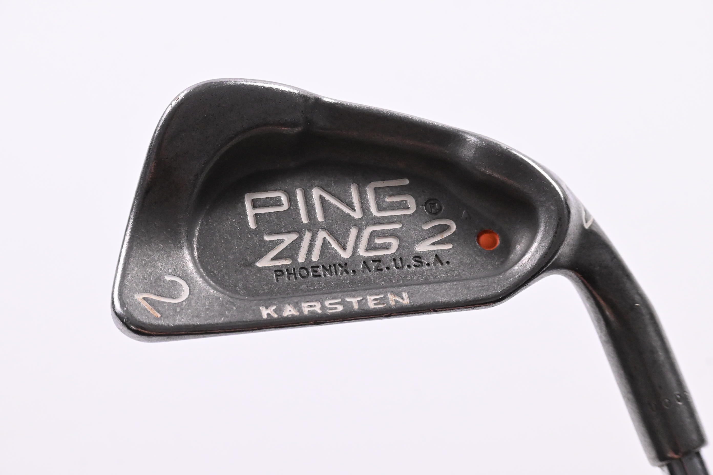 Ping Zing 2 #2 Iron / 18 Degree / Orange Dot / Regular Flex Ping Karsten Shaft