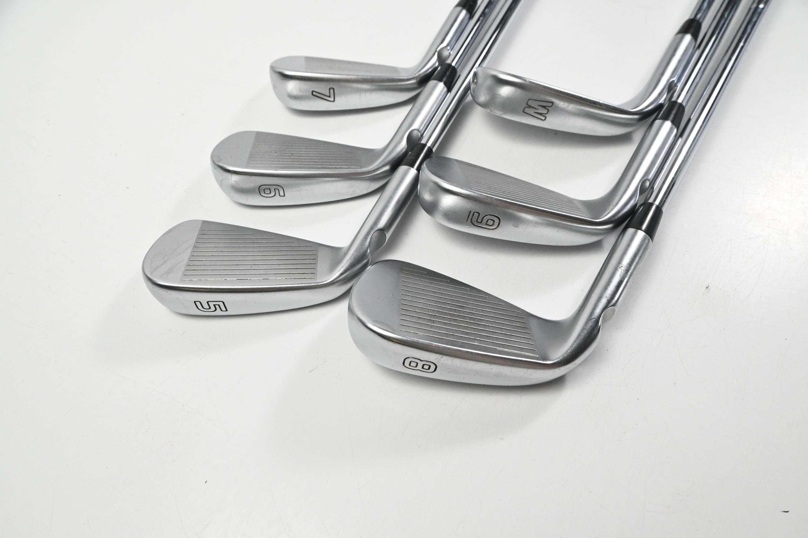 Ping i500 Irons / 5-PW / Blue Dot / Stiff Flex Dynamic Gold 120 S300 Shafts