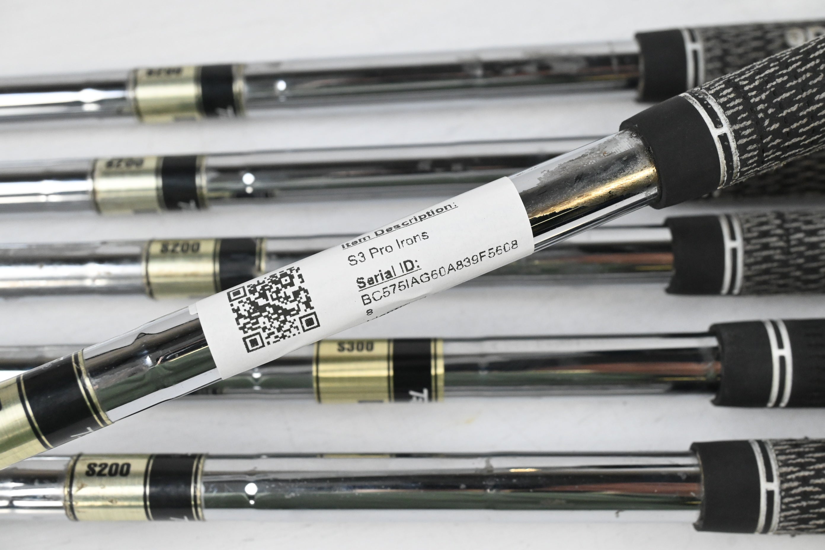 Cobra S3 Pro Irons / 5-PW / Stiff Flex Dynamic Gold S200 Shafts
