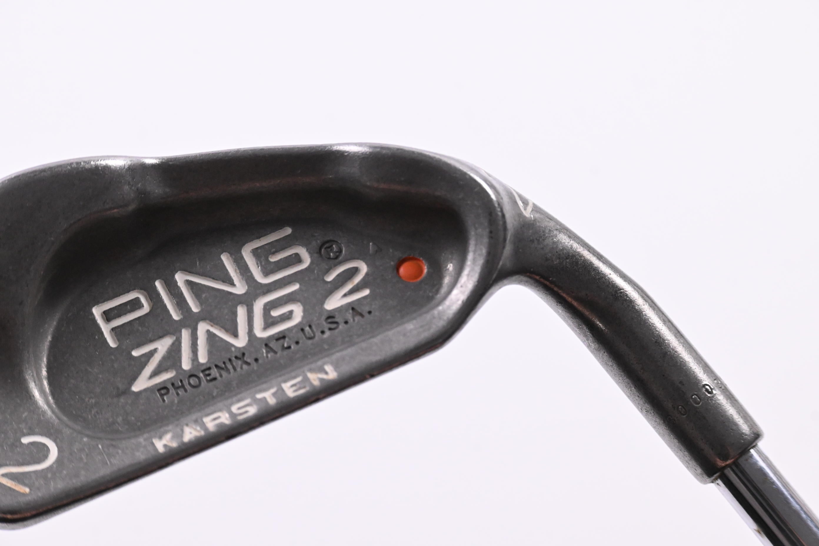 Ping Zing 2 #2 Iron / 18 Degree / Orange Dot / Regular Flex Ping Karsten Shaft