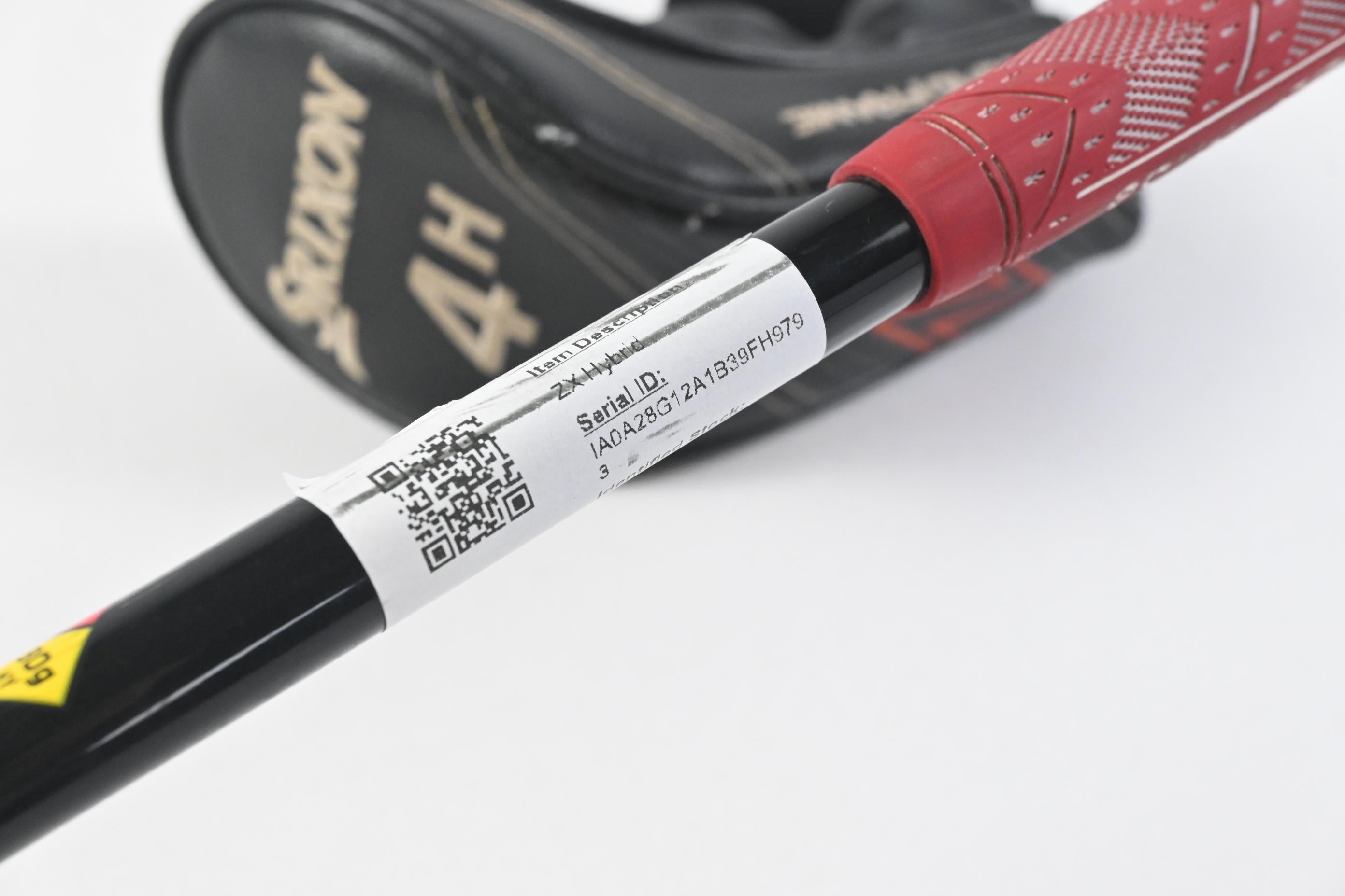 Srixon ZX #4 Hybrid / 22 Degree / Stiff Flex Hzrdus Smoke Black RDX 80 Shaft