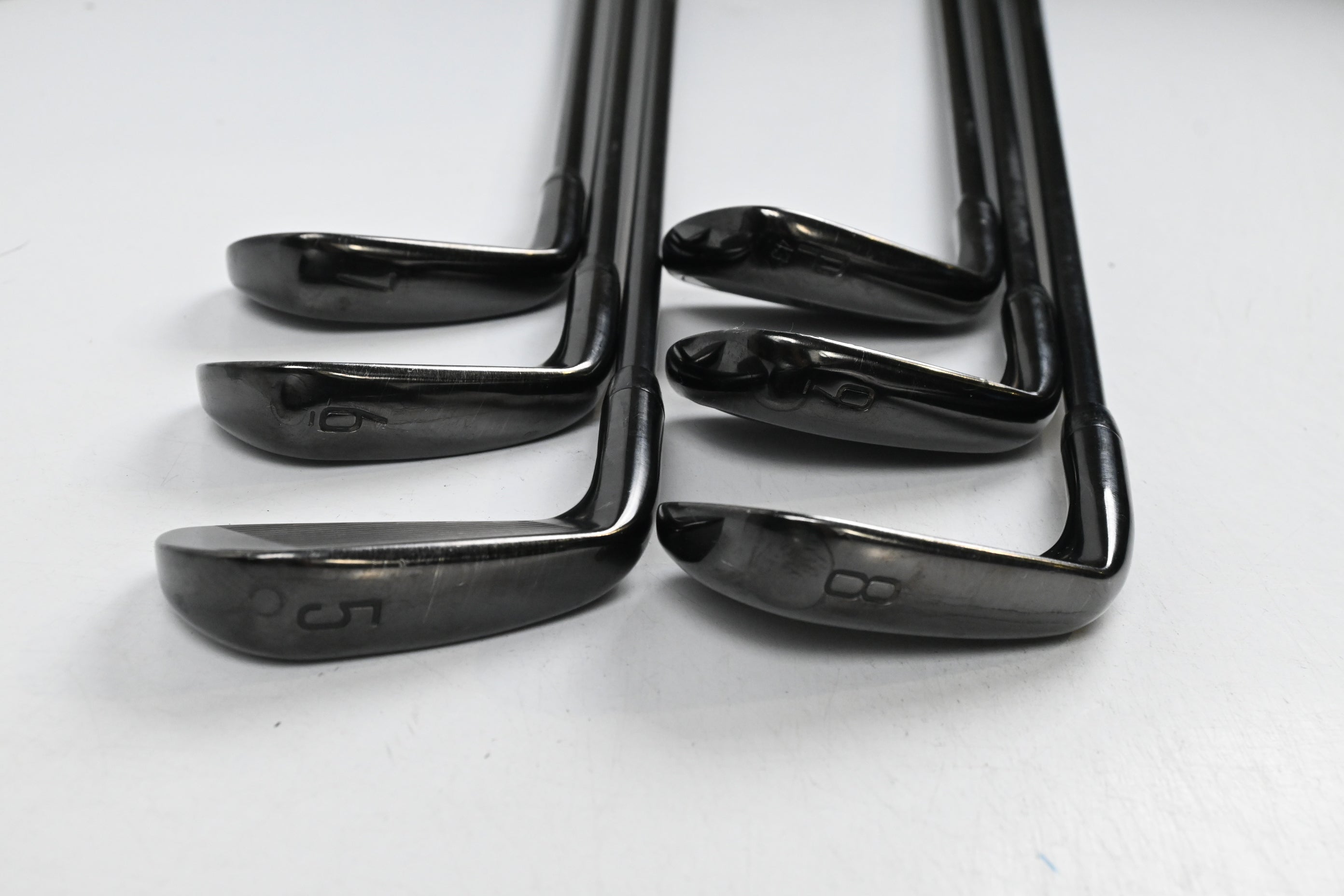 Titleist T200 Black Vapor Irons / 5-PW / Stiff Flex Project X LZ Shafts
