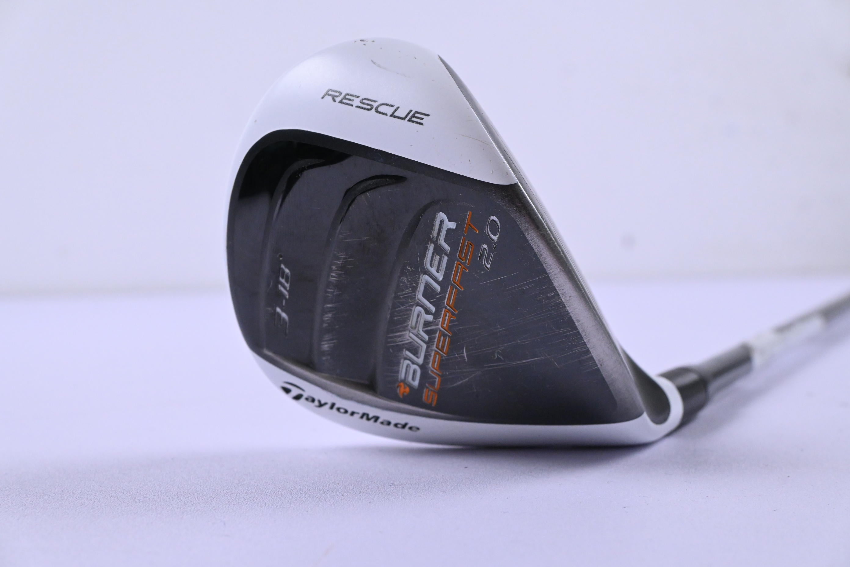 Taylormade Burner Superfast 2.0 #3 Hybrid / 18 Degree / Stiff Flex REAX 60 Shaft