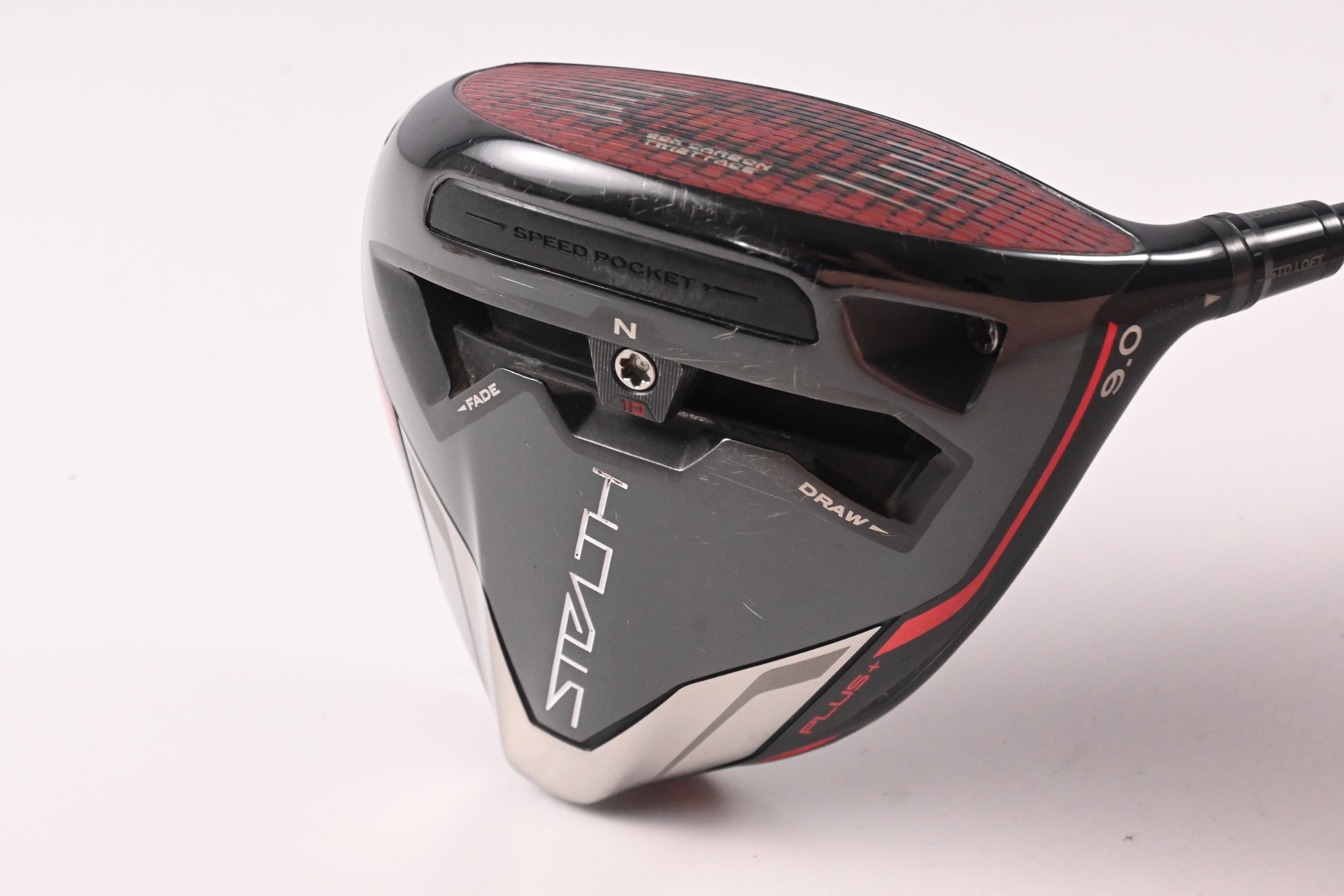 Taylormade Stealth Plus Driver / 9 Degree / Stiff Flex Kai'li White 70 Shaft