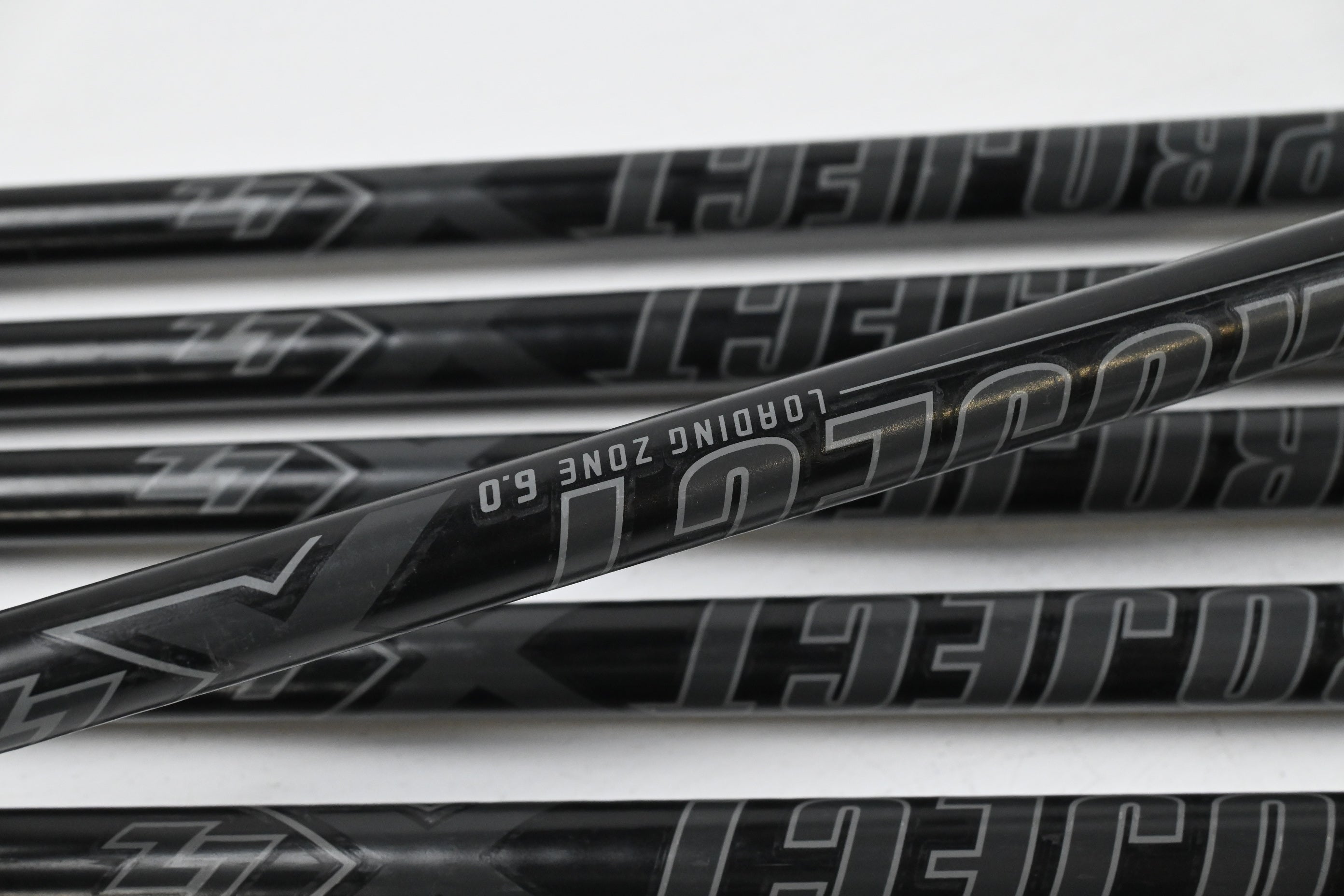 Titleist T200 Black Vapor Irons / 5-PW / Stiff Flex Project X LZ Shafts