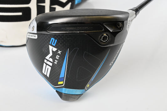 Taylormade SIM2 Max Driver / 9 Degree / X-Flex HZRDUS Black 60 Shaft