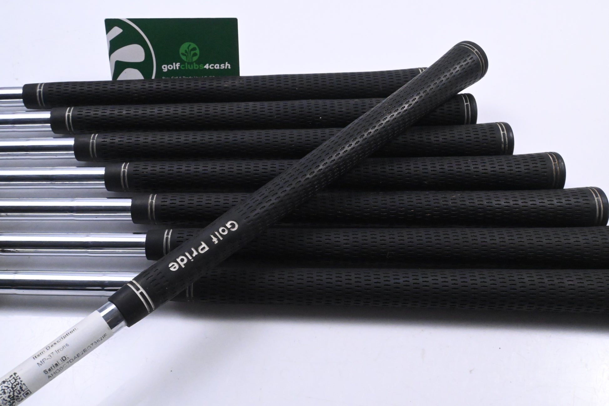 Mizuno MP-37 Irons / 2-PW / Regular Flex Dynamic Gold R300 Shafts / No 9 Iron