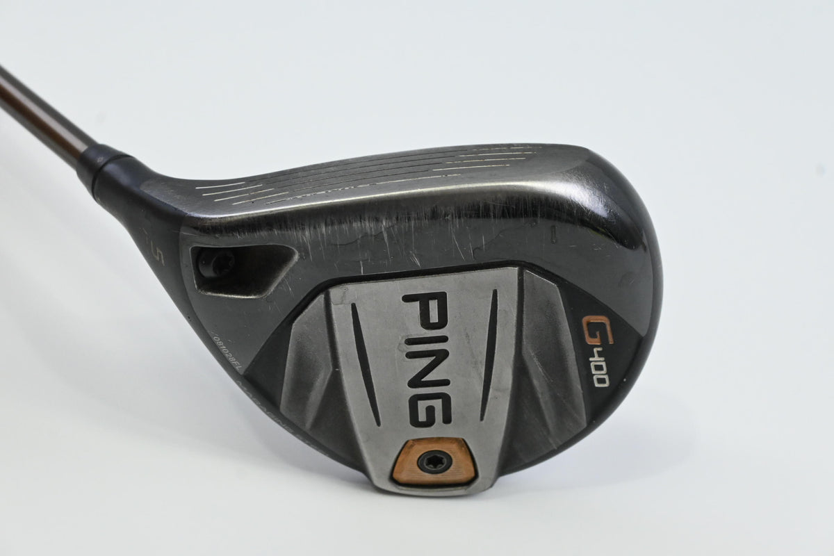 Left Hand Ping G400 #5 Wood / 17.5 Degree / Stiff Flex Ping Alta CB 65 Shaft