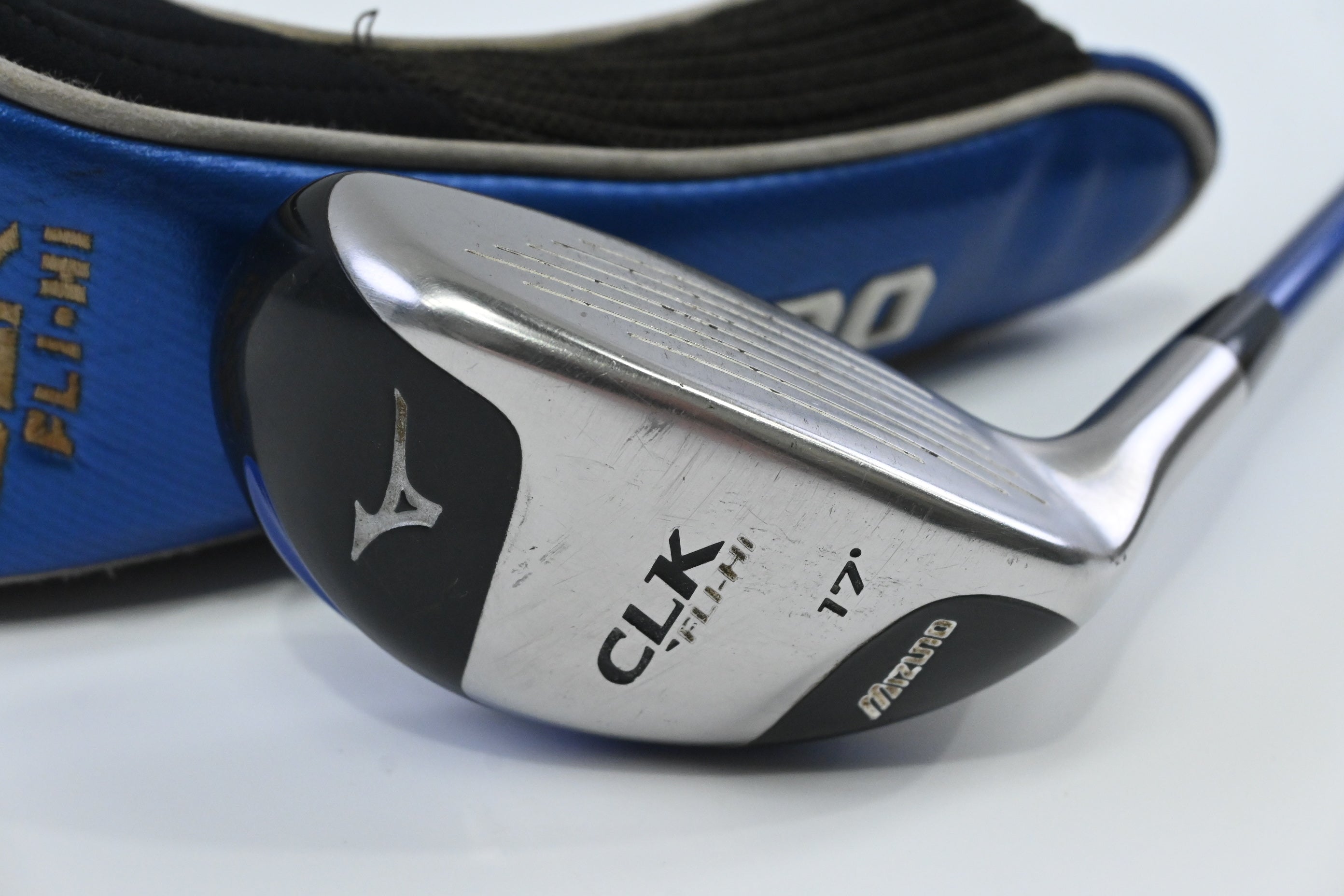 Mizuno CLK Fli-Hi #2 Hybrid / 17 Degree / Stiff Flex Mizuno Exsar HS2 80 Shaft