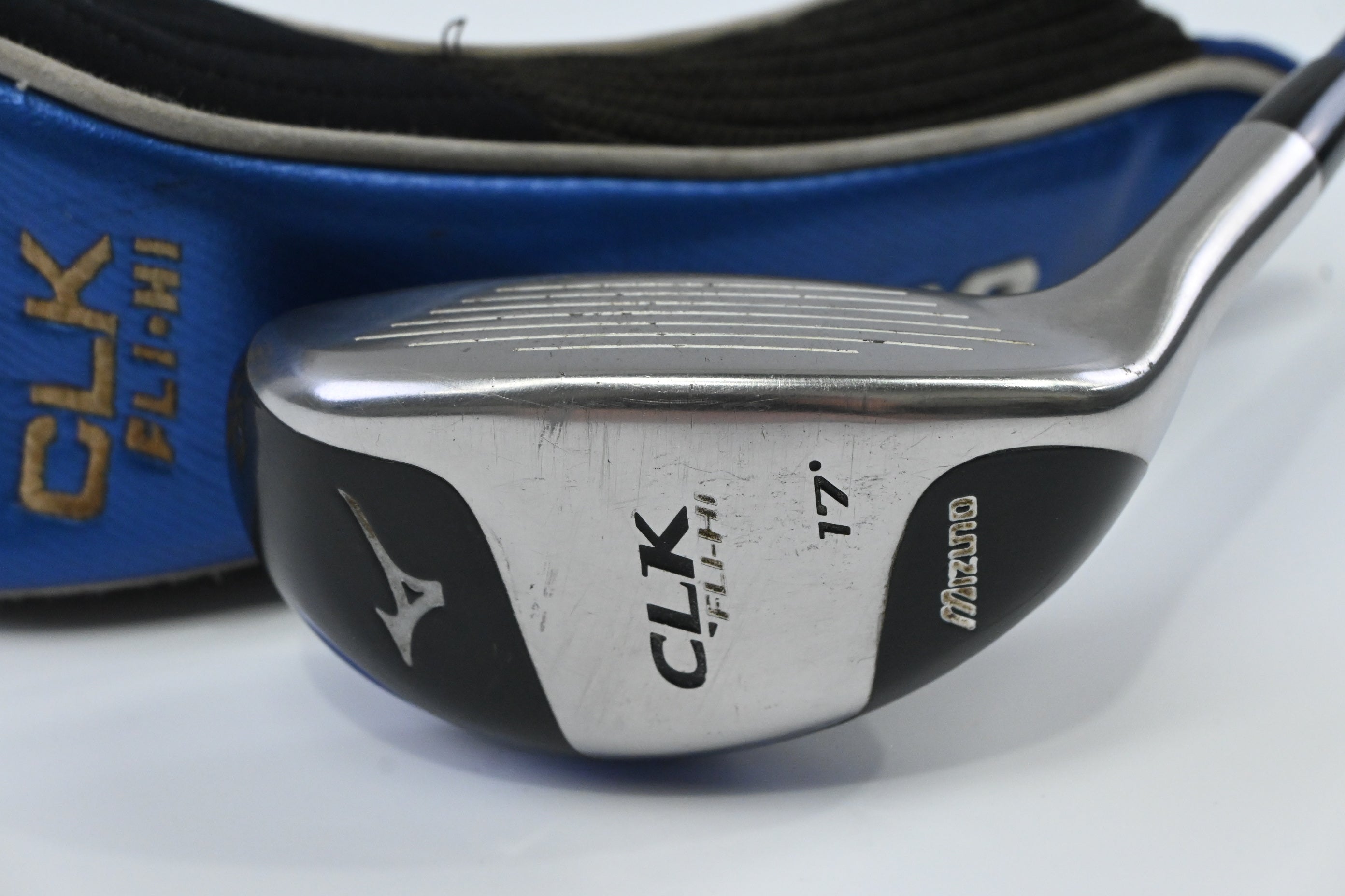 Mizuno CLK Fli-Hi #2 Hybrid / 17 Degree / Stiff Flex Mizuno Exsar HS2 80 Shaft