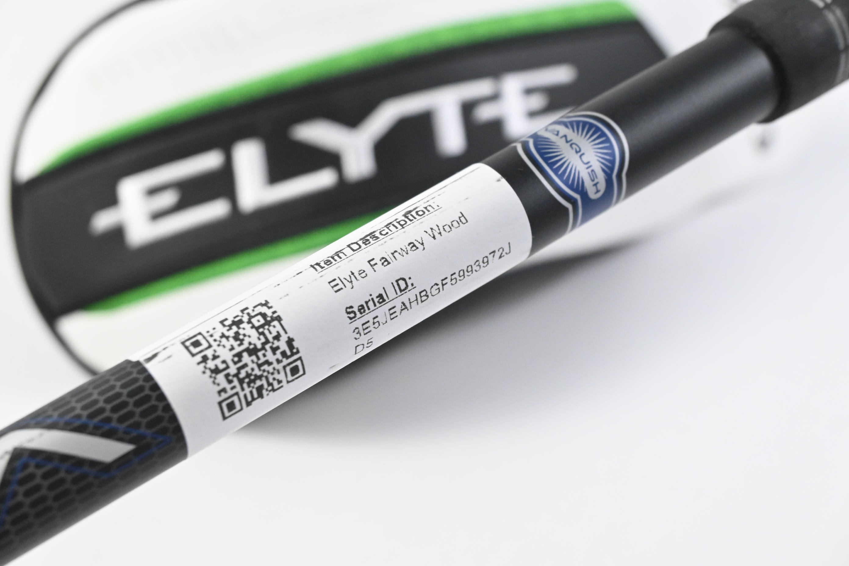 Callaway Elyte #3 Wood / 15 Degree / Senior Flex Vanquish 5 Shaft