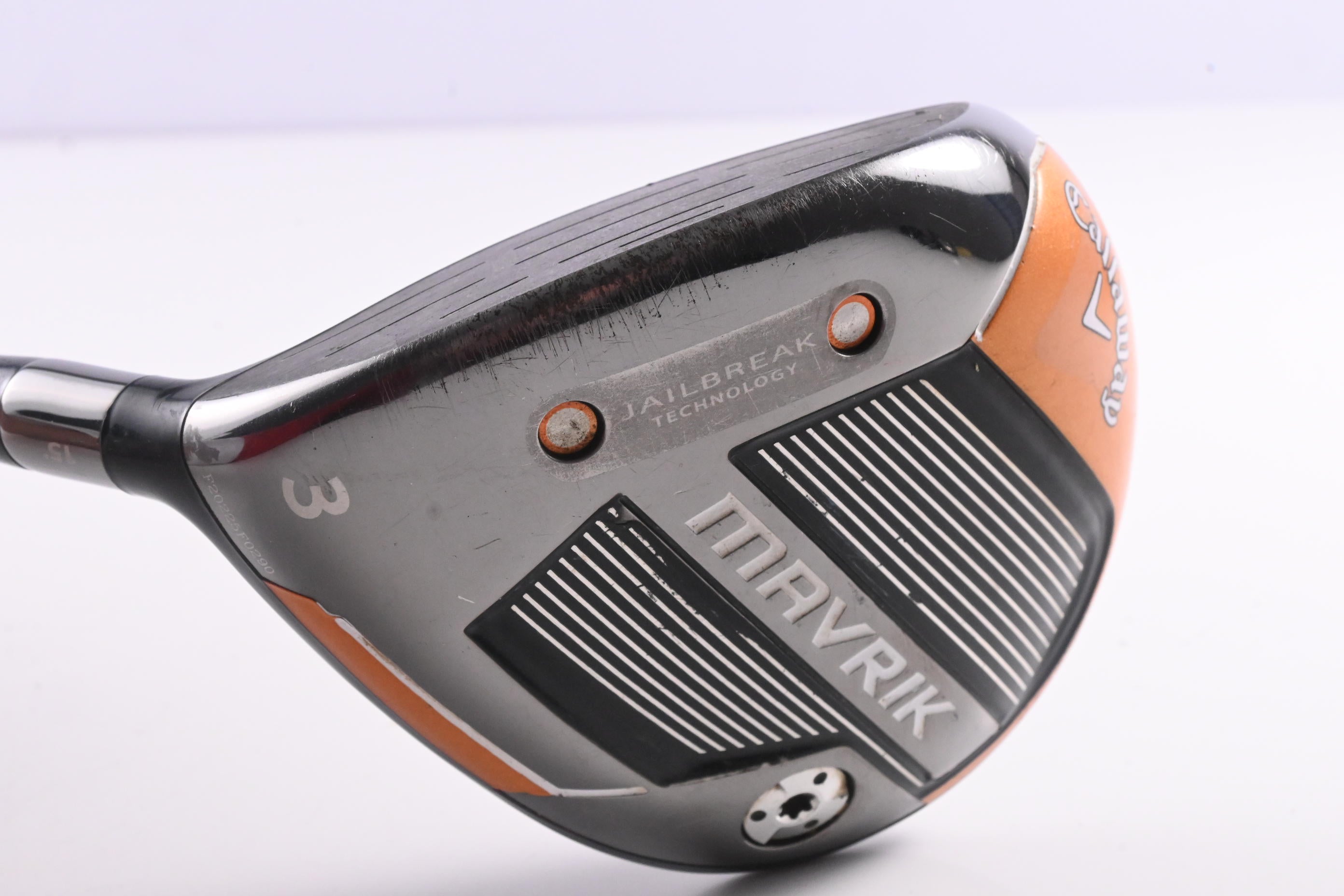 Left Hand Callaway Mavrik #3 Wood / 15 Degree / Senior Flex Helium Nanocore 5