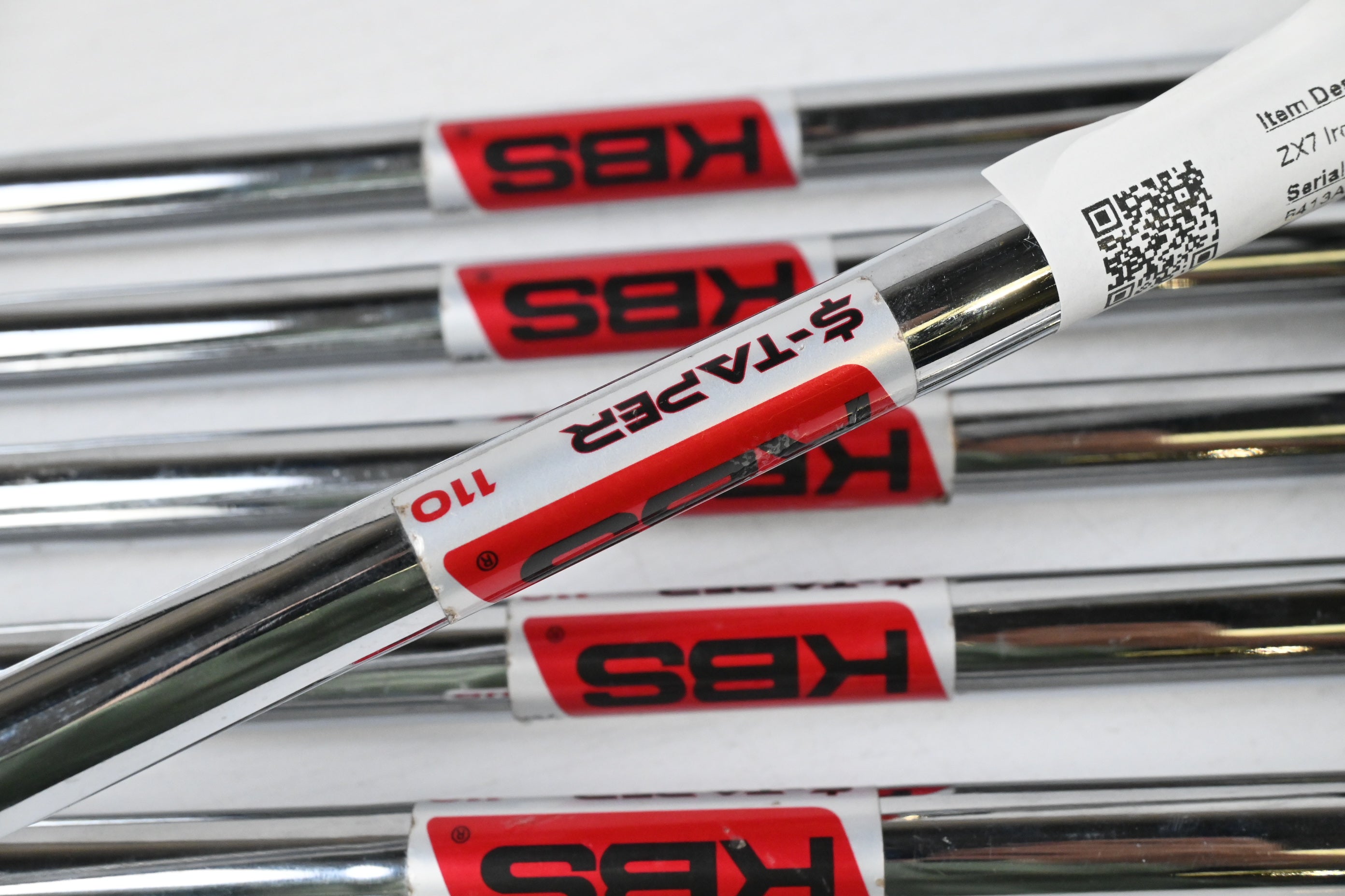 Srixon ZX7 Irons / 5-PW / Regular Flex KBS S-Taper 110 Shafts