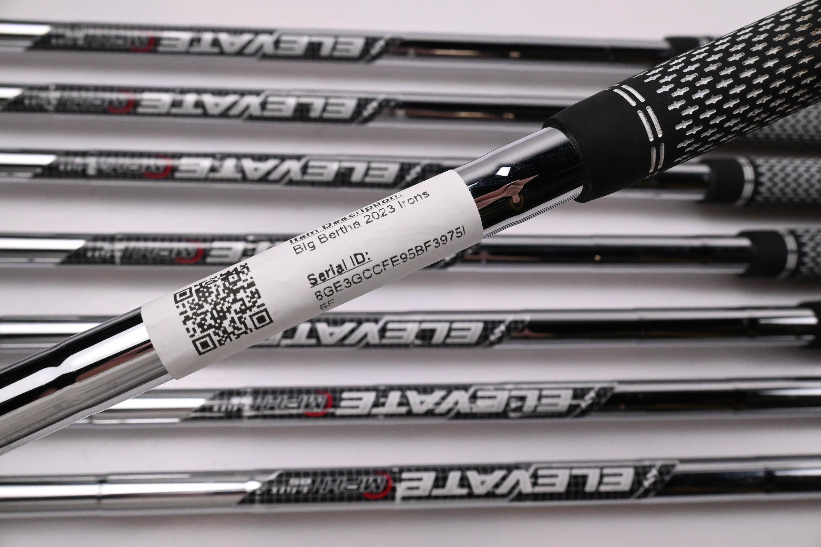 Callaway Big Bertha 2023 Irons / 4-PW+AW / Regular Flex Elevate MPH 85 Shafts