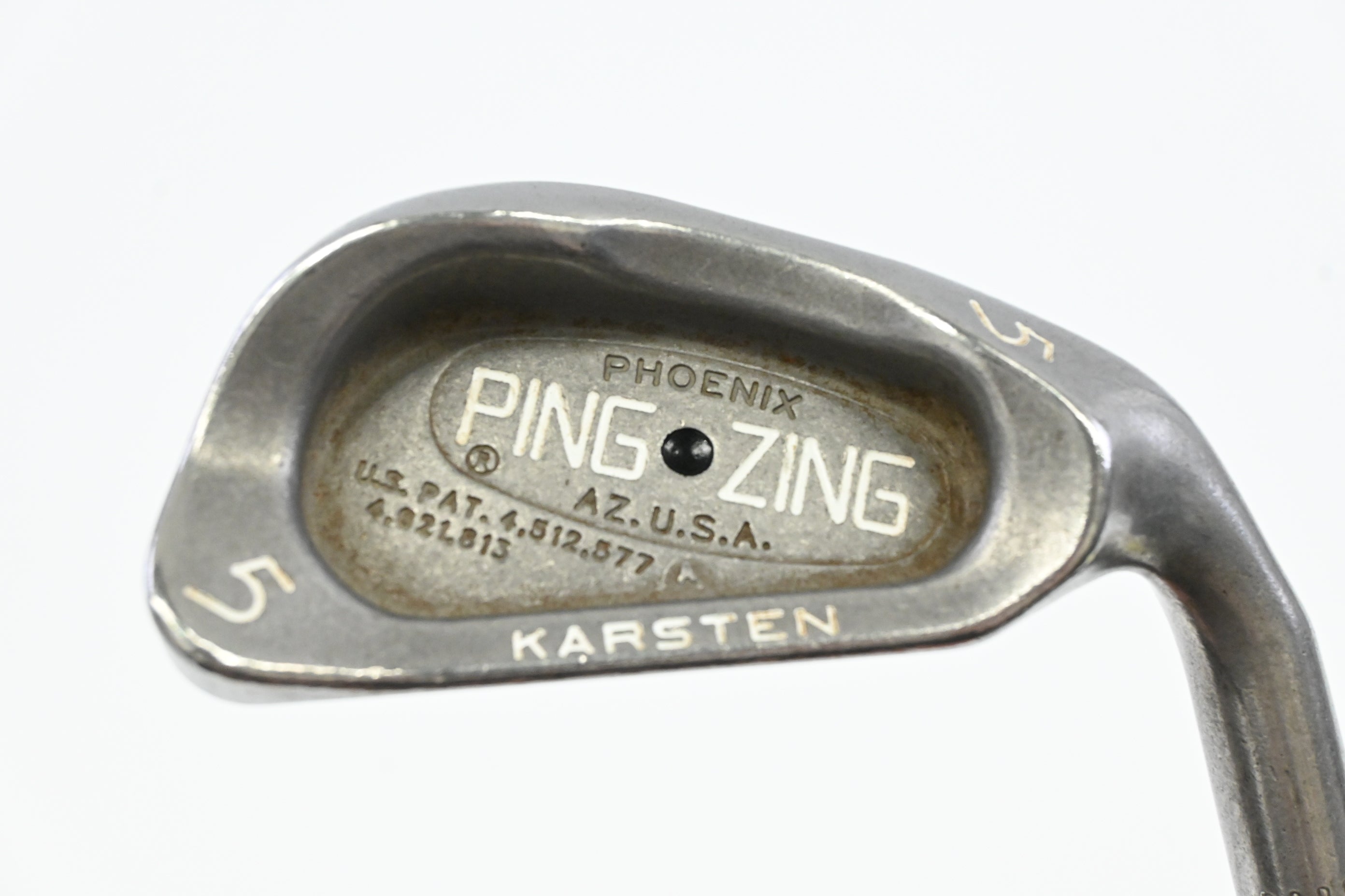 Ping Zing #5 Iron / 27 Degree / Black Dot / Stiff Flex Ping KT-M Shaft