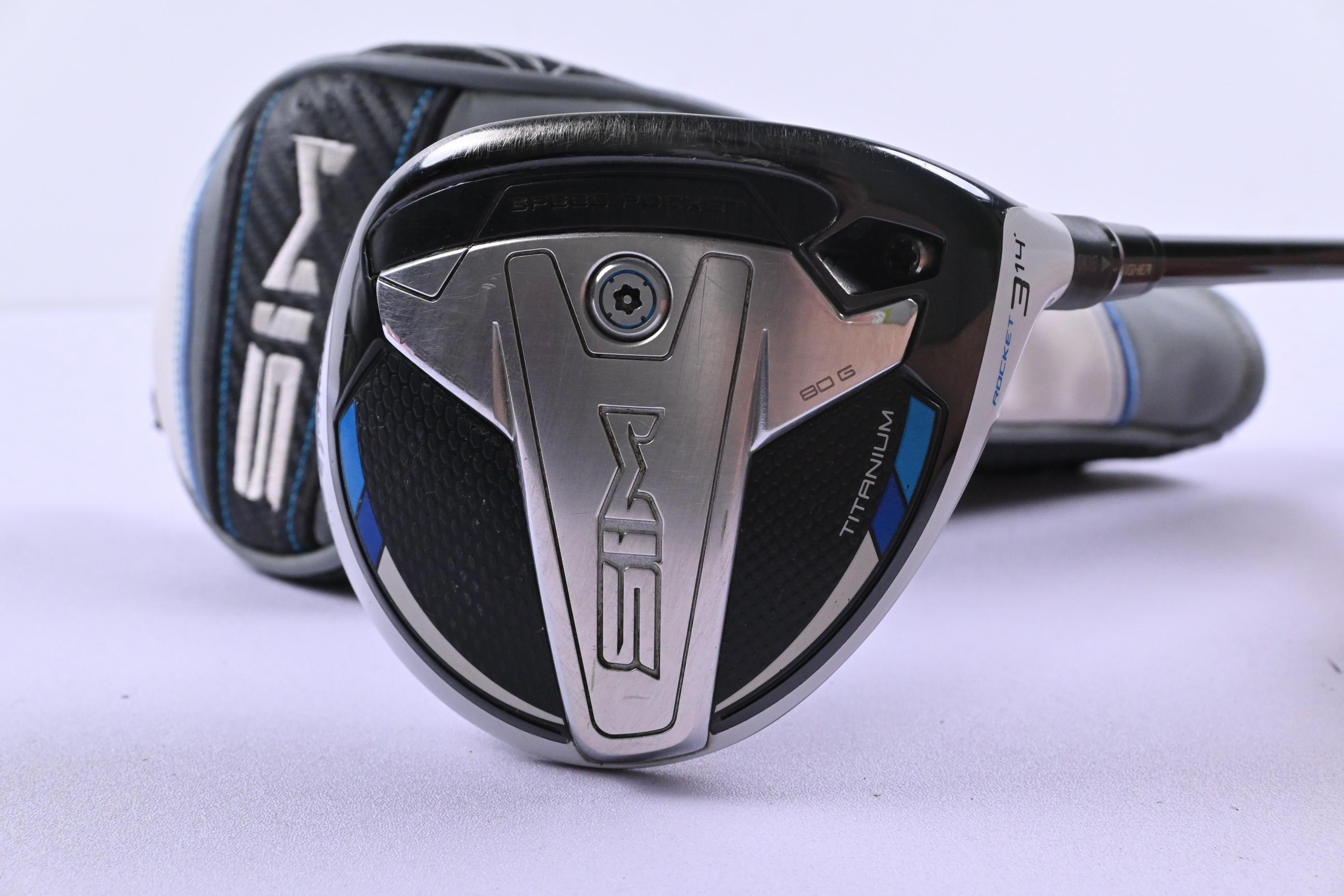 Taylormade SIM Ti #3 Wood / 14 Degree / X-Flex HZRDUS RDX Smoke Red FW 75 Shaft