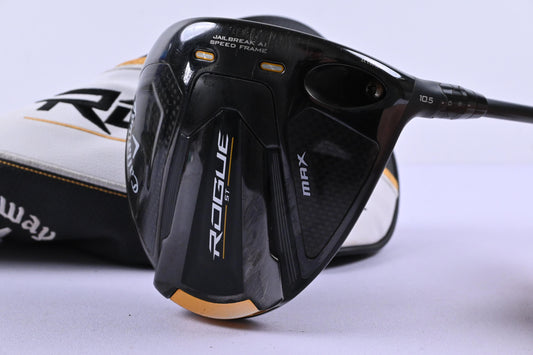 Callaway Rogue ST MAX Driver / 10.5 Degree / Senior Flex Cypher 40 Shaft