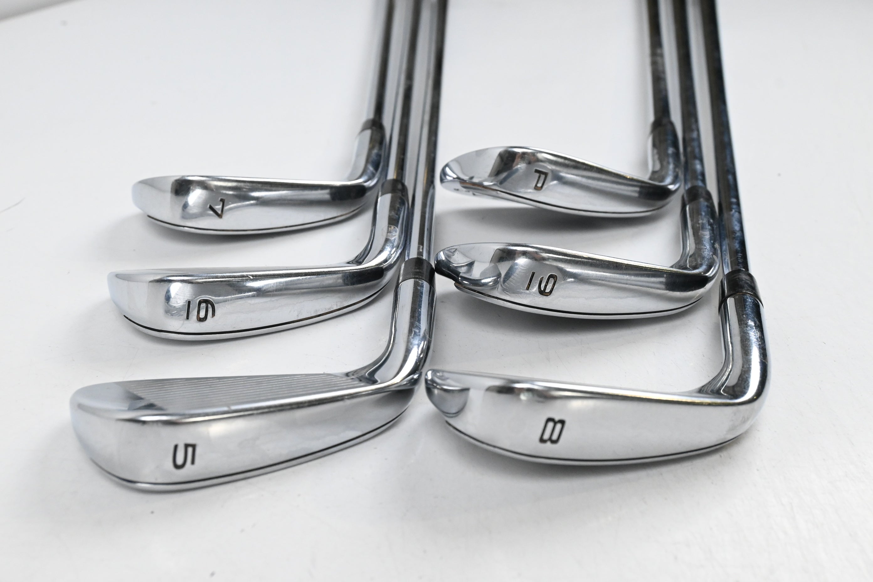 Callaway Rogue ST Pro Irons / 5-PW / Stiff Flex Project X Rifle 105 Shafts