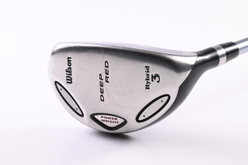 Wilson Deep Red #3 Hybrid / 19 Degree / Regular Flex Fujikura Flex