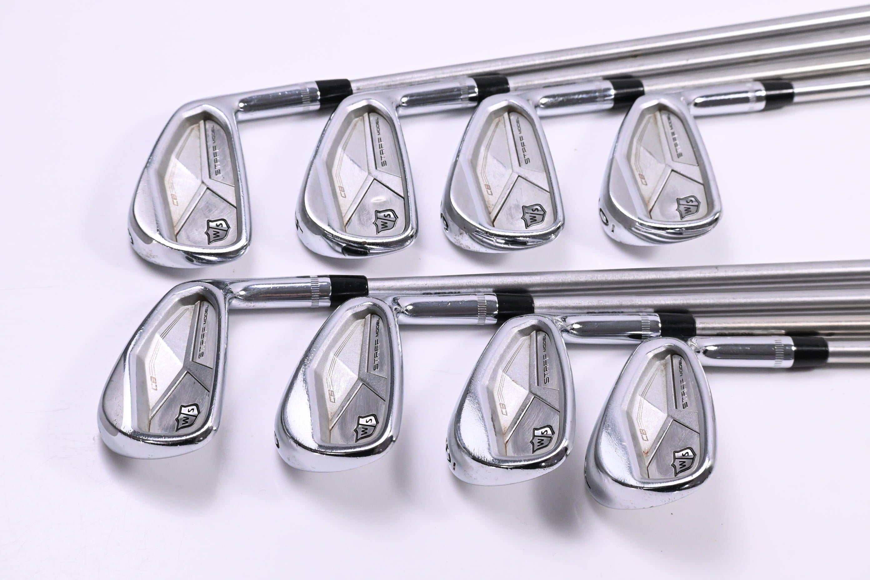 Wilson Staff Model CB 2019 Irons / 3-PW / X-Flex KBS Tour C-Taper 130 Shafts