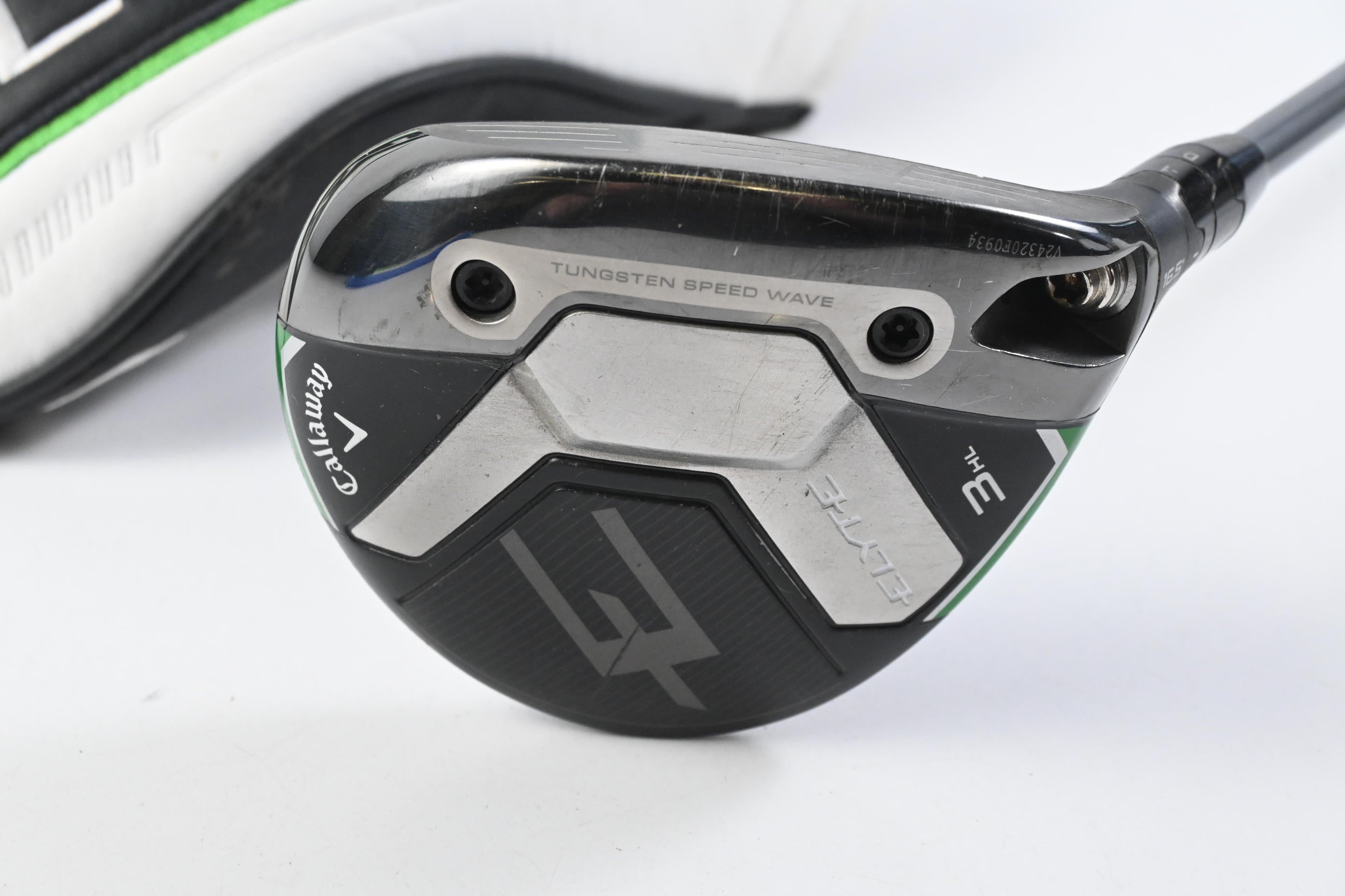 Callaway Elyte #3 HL Wood / 16.5 Degree / Stiff Flex Denali Charcoal 60 Shaft
