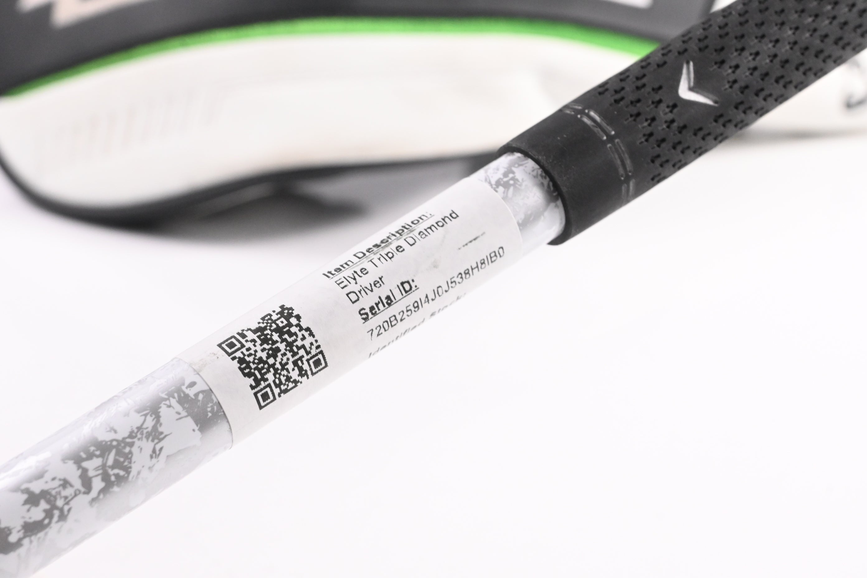 Callaway Elyte Triple Diamond Driver / 9 Degree / Stiff Flex Denali Charcoal 60