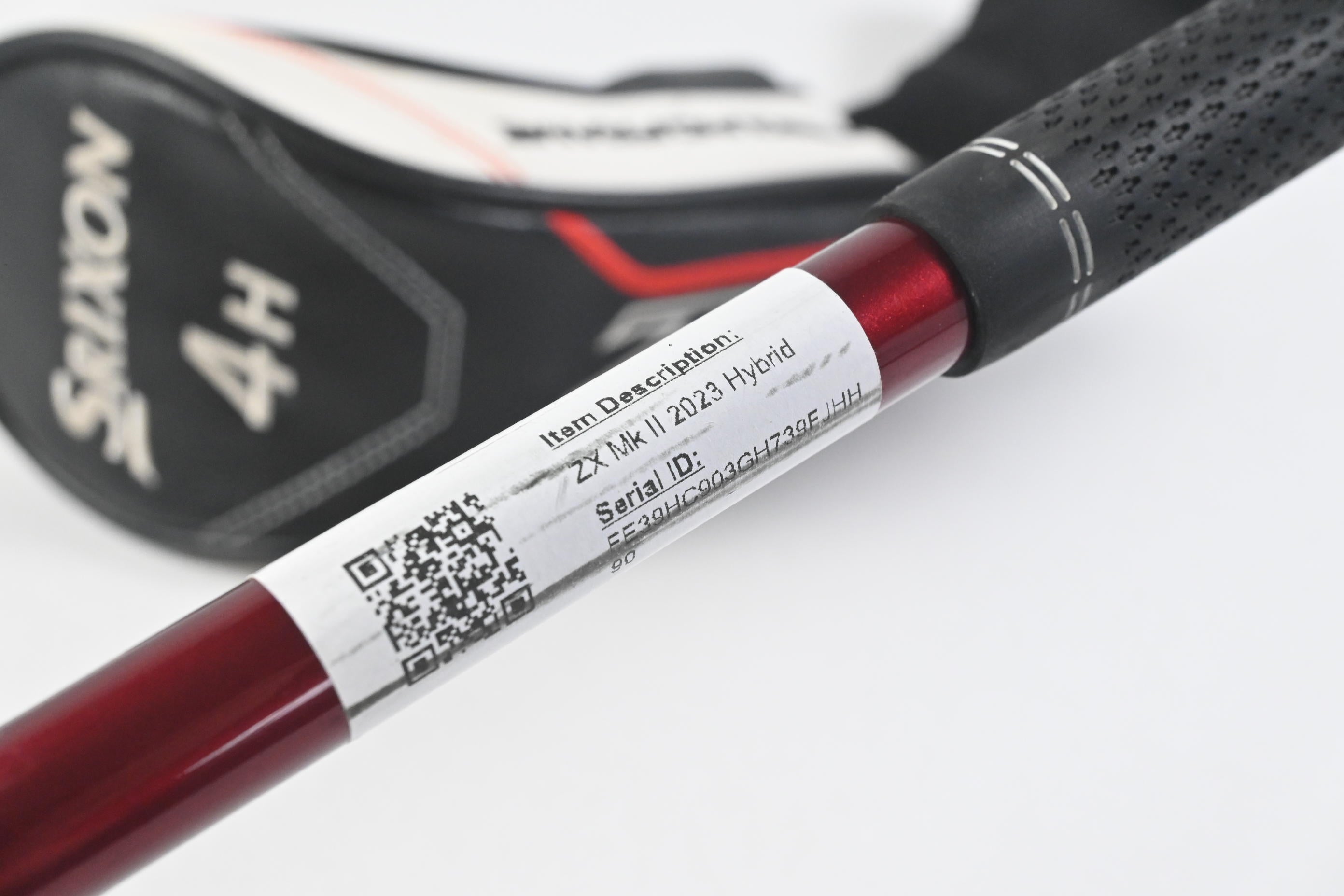 Srixon ZX Mk II 2023 #4 Hybrid / 22 Degree / Regular Flex Hzrdus Smoke RDX 70
