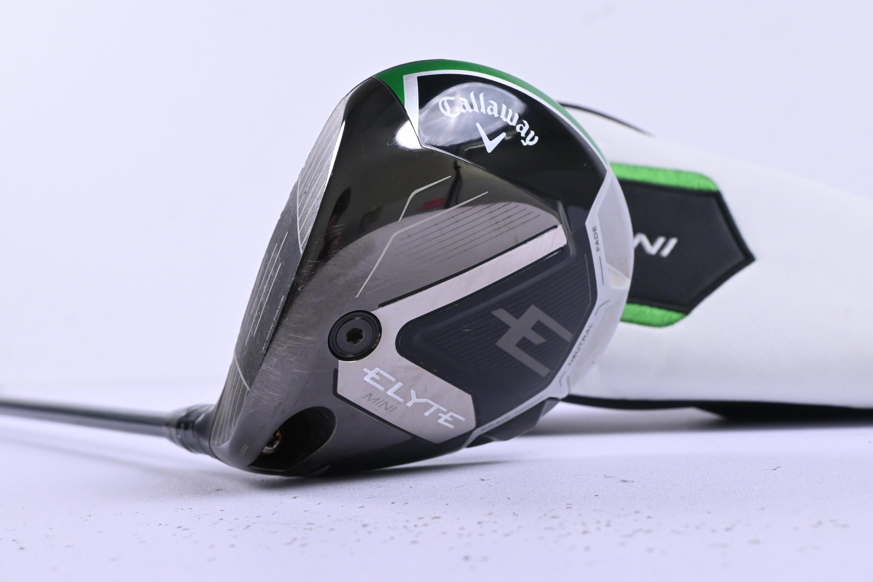 Left Hand Callaway Elyte Mini Driver / 13.5 Degree / Stiff Flex Denali Charcoal