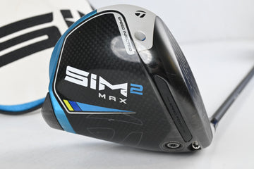 Taylormade SIM2 Max Driver / 10.5 Degree / Stiff Flex REAX Blue 60 Shaft