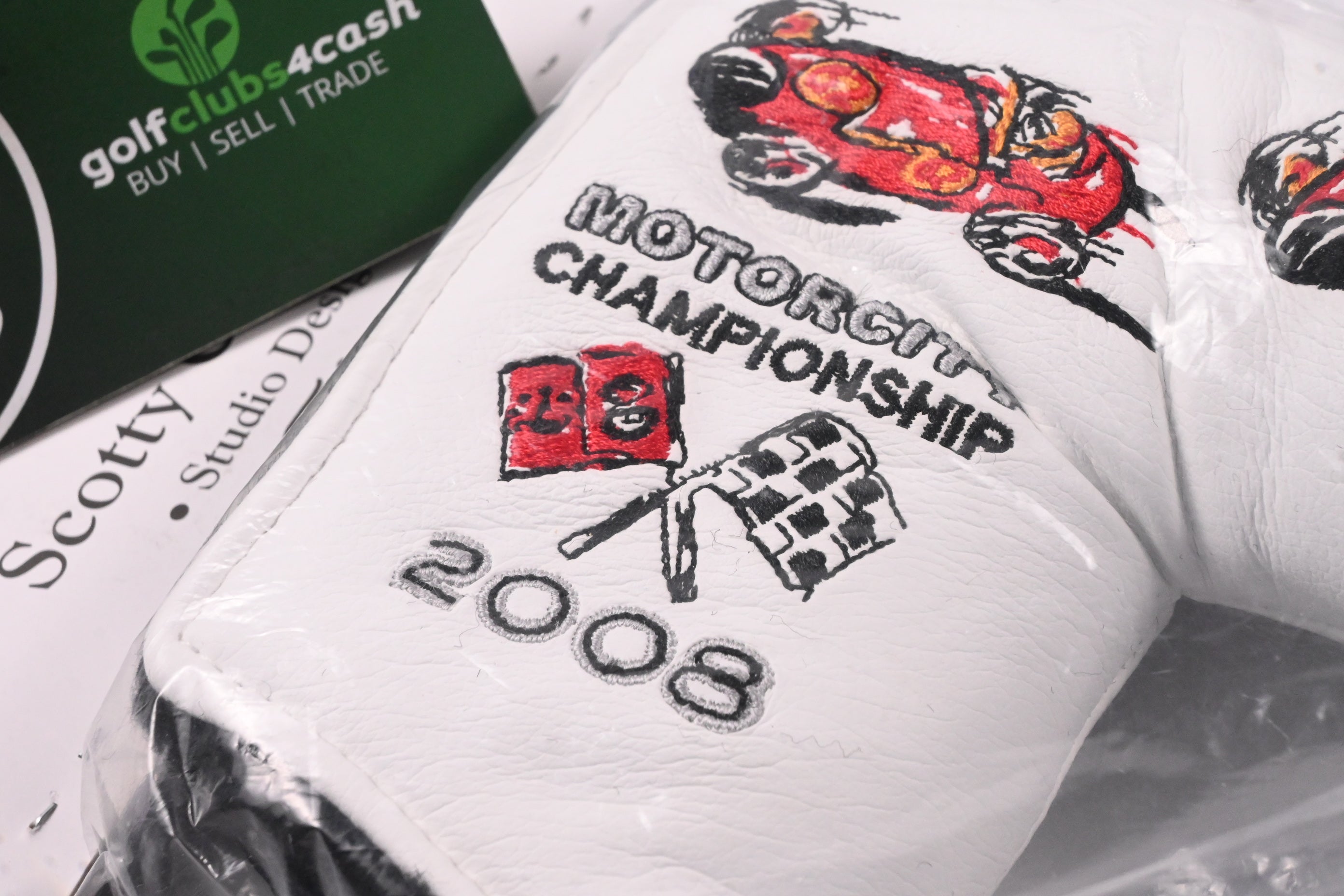 Scotty Cameron 2008 Motor City Championship Putter Cover / Blade