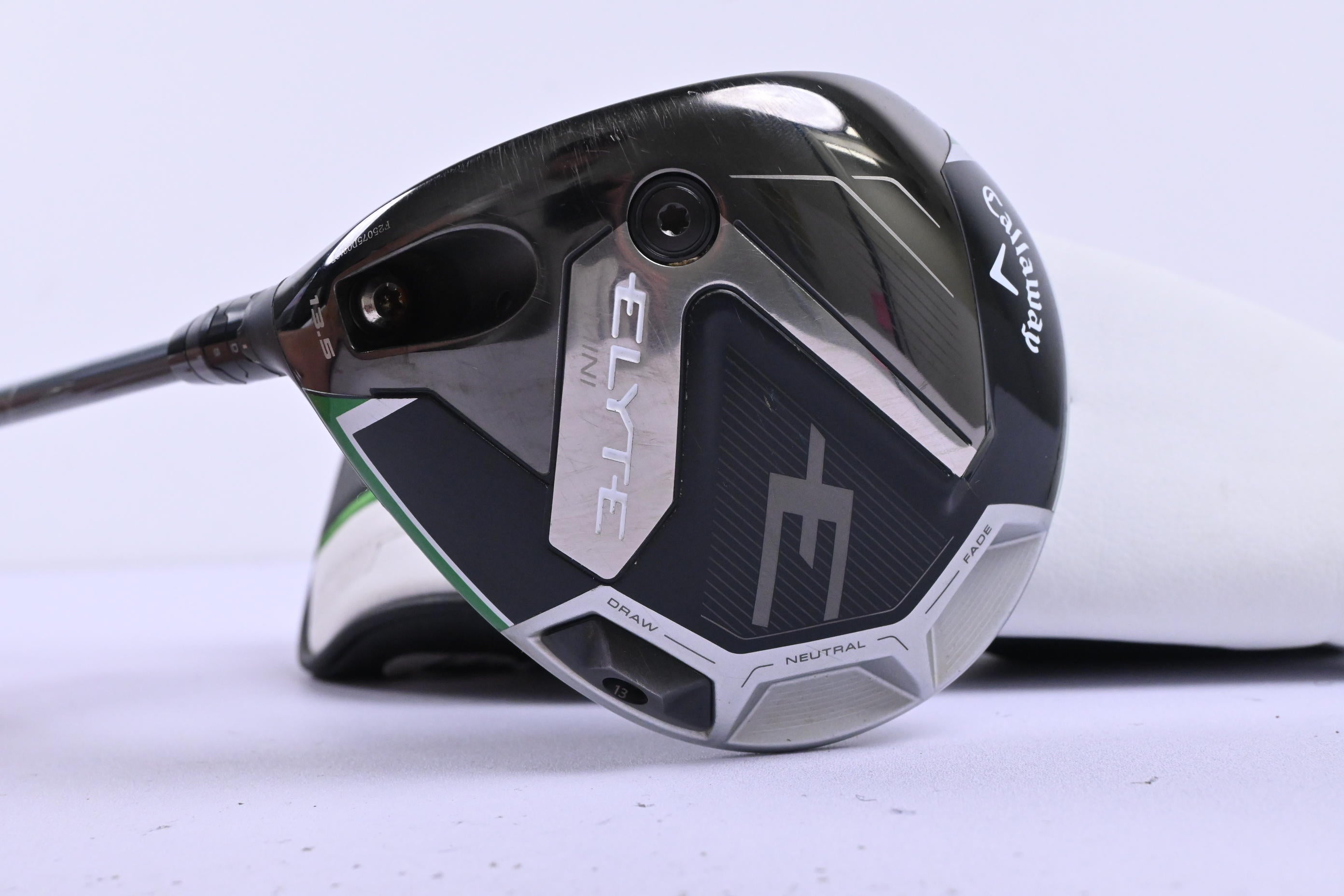 Left Hand Callaway Elyte Mini Driver / 13.5 Degree / Stiff Flex Denali Charcoal