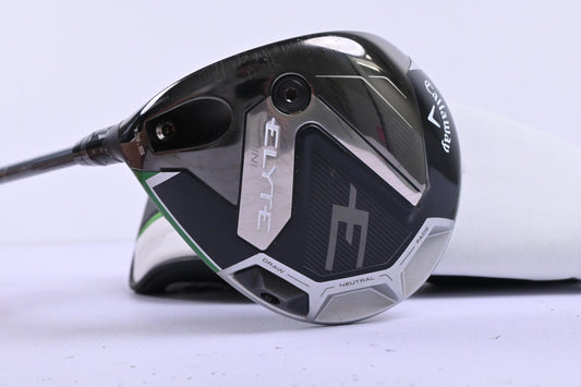 Left Hand Callaway Elyte Mini Driver / 13.5 Degree / Stiff Flex Denali Charcoal