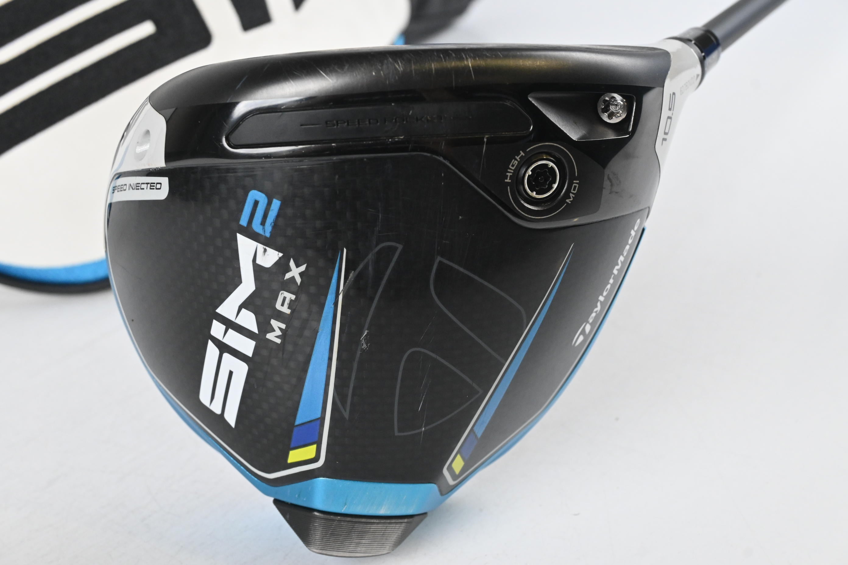 Taylormade SIM2 Max Driver / 10.5 Degree / Stiff Flex REAX Blue 60 Shaft