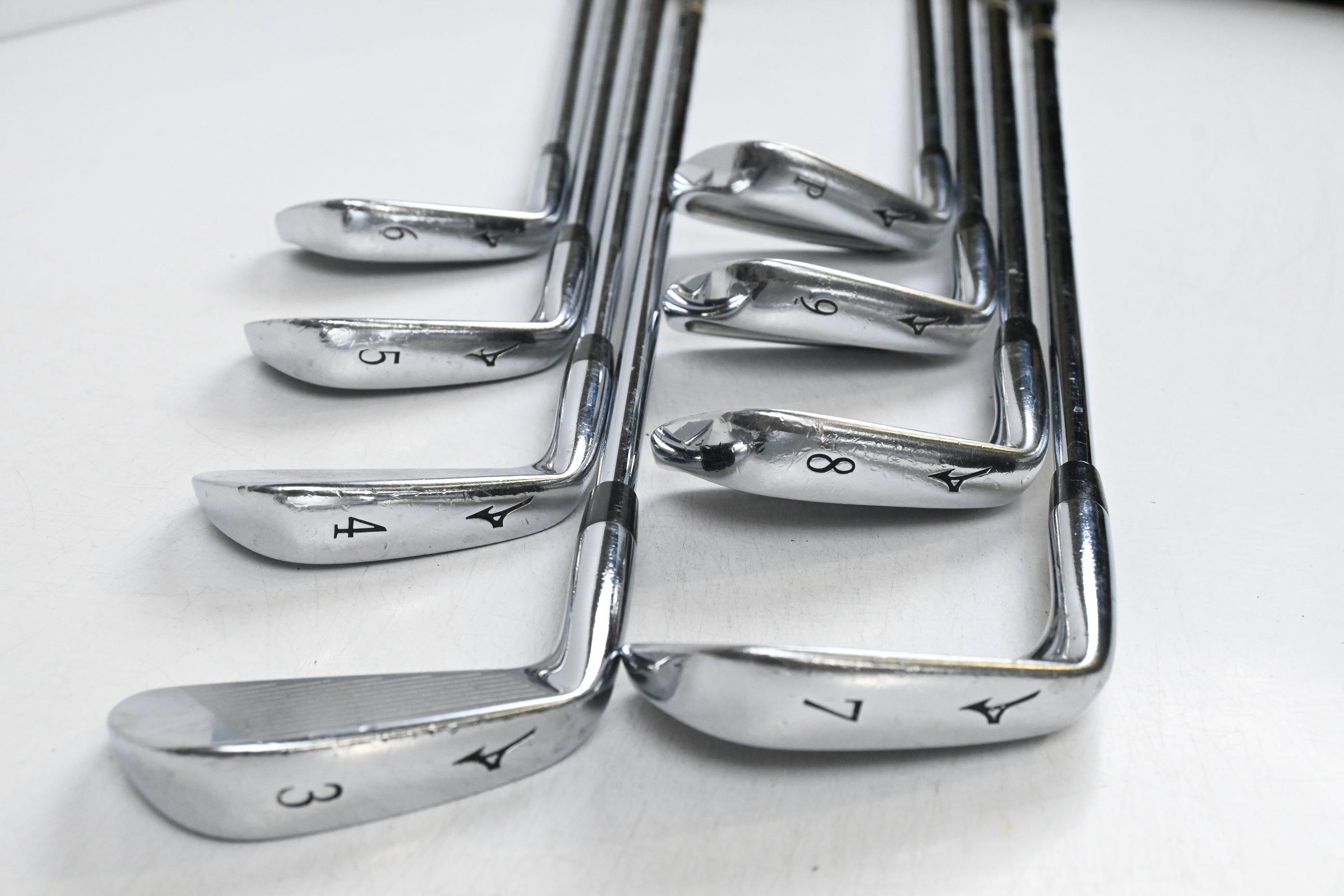 Mizuno MP-57 Irons / 3-PW / Stiff Flex Dynamic Gold S300 Shafts