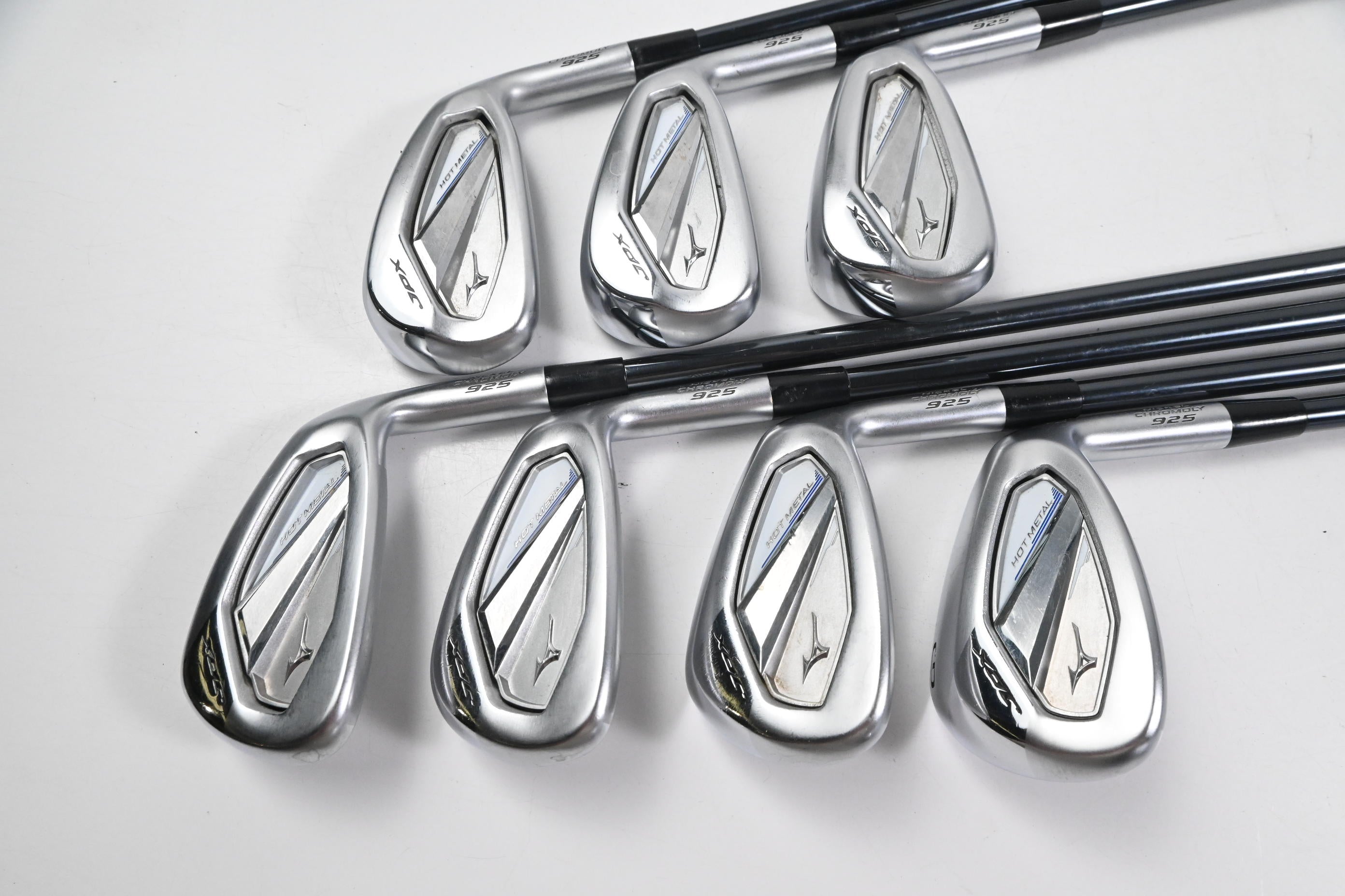 Mizuno JPX 925 Hot Metal Irons / 5-PW+GW / Regular Flex UST Recoil Dart ESX 60