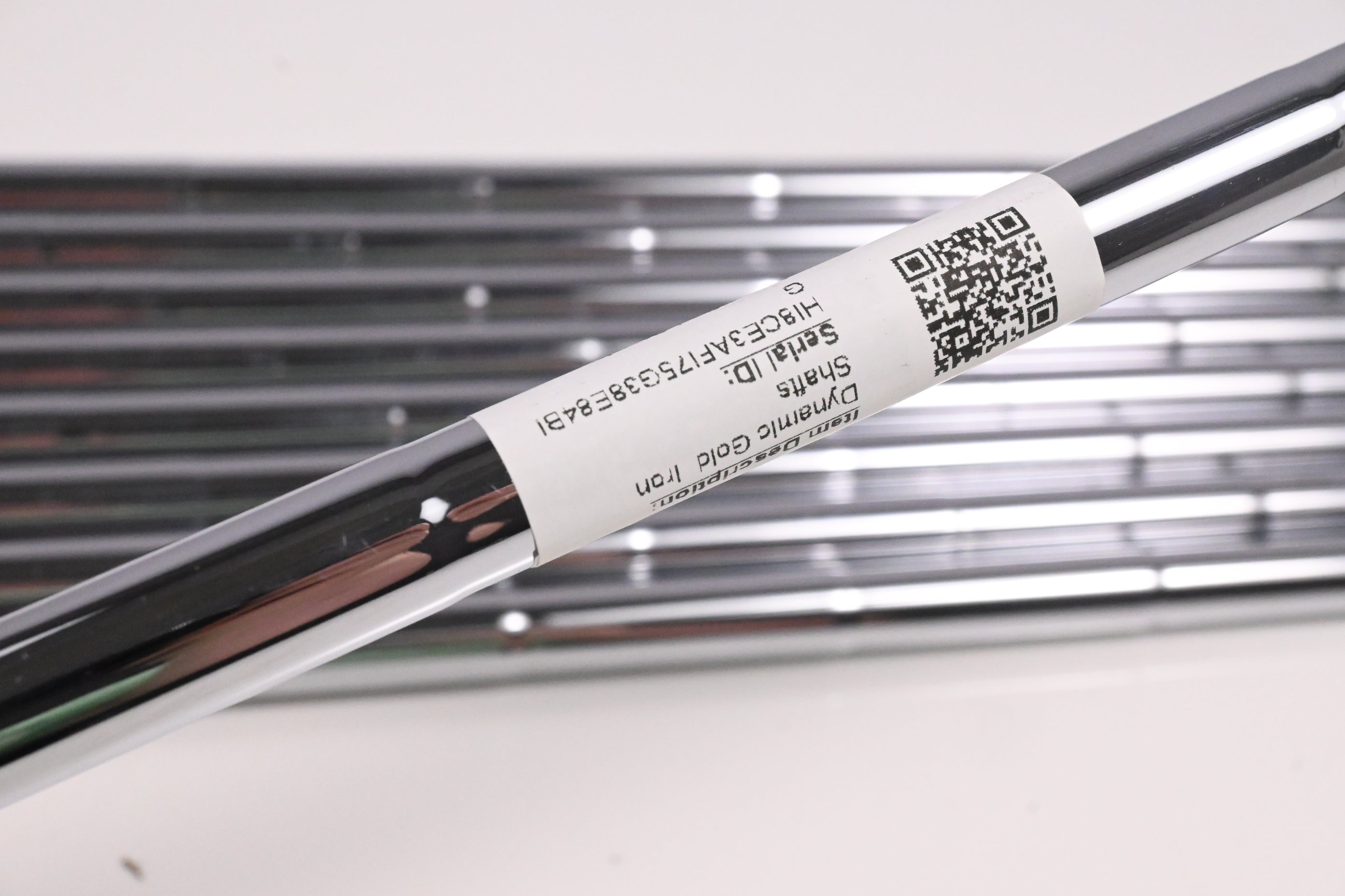 Dynamic Gold S300 Iron Shafts / Stiff Flex / Set of 9 / .355" Taper Tips