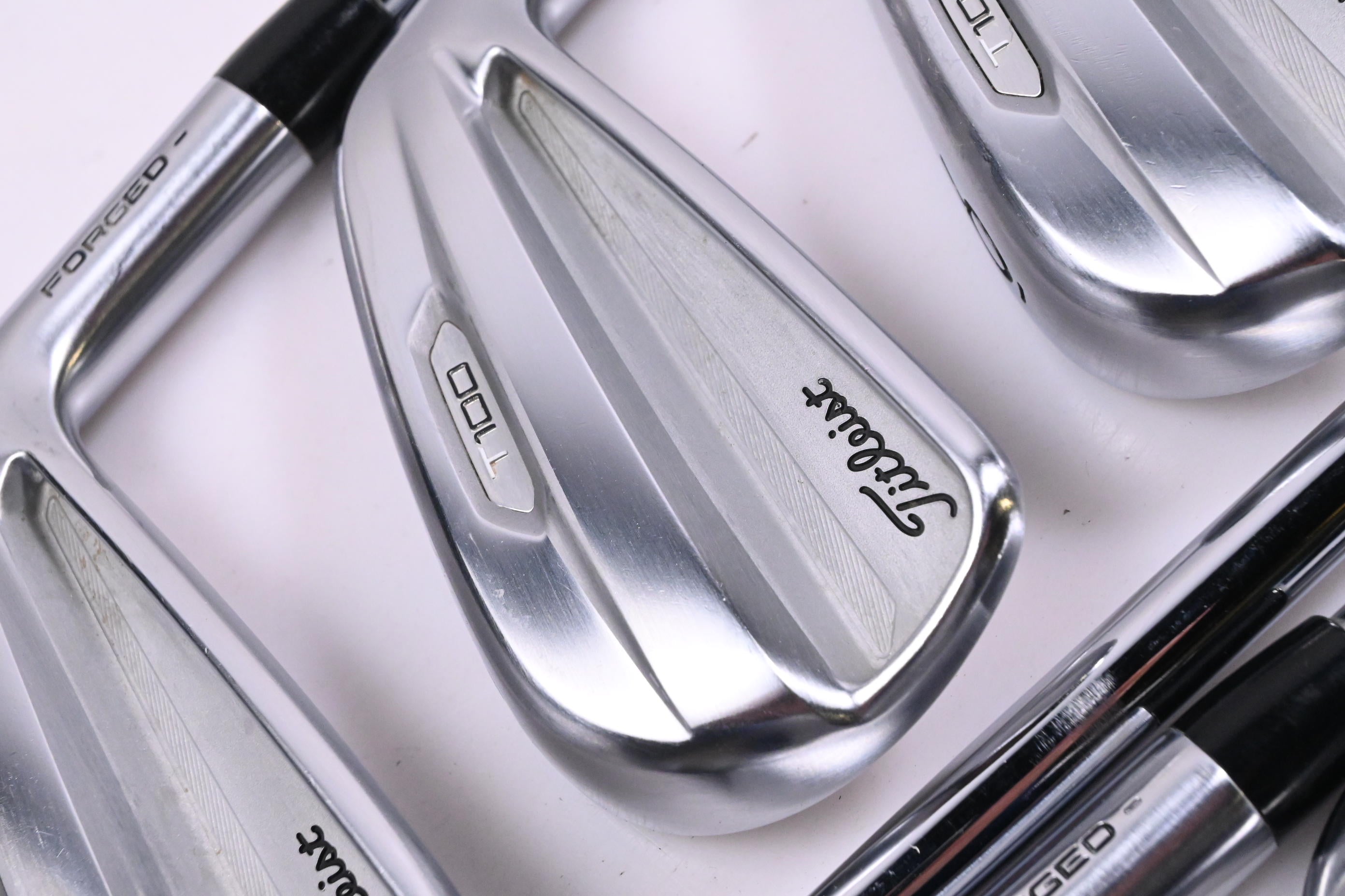 Titleist T100 2021 Irons / 4-PW / Stiff Flex AMT Tour White S300 Shafts