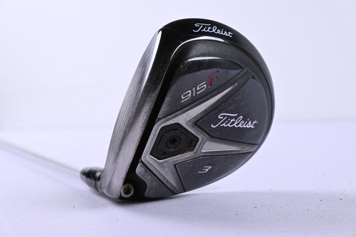Left Hand Titleist 915 F #3 Wood / 15 Degree / Regular Flex Aldila Rogue Shaft