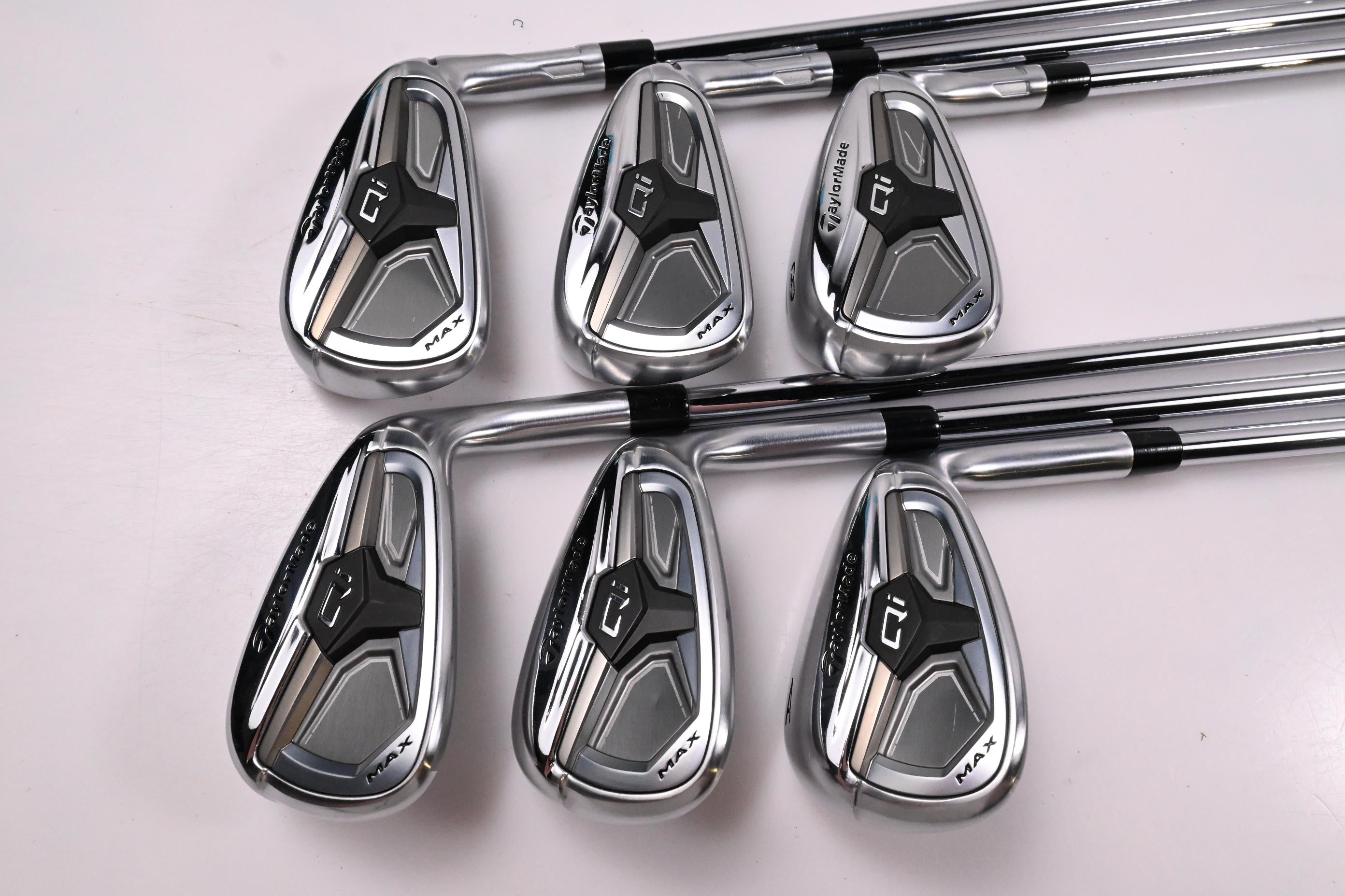 Taylormade Qi Max Irons / 6-PW+AW / Regular Flex N.S.Pro 750GH Neo Shafts