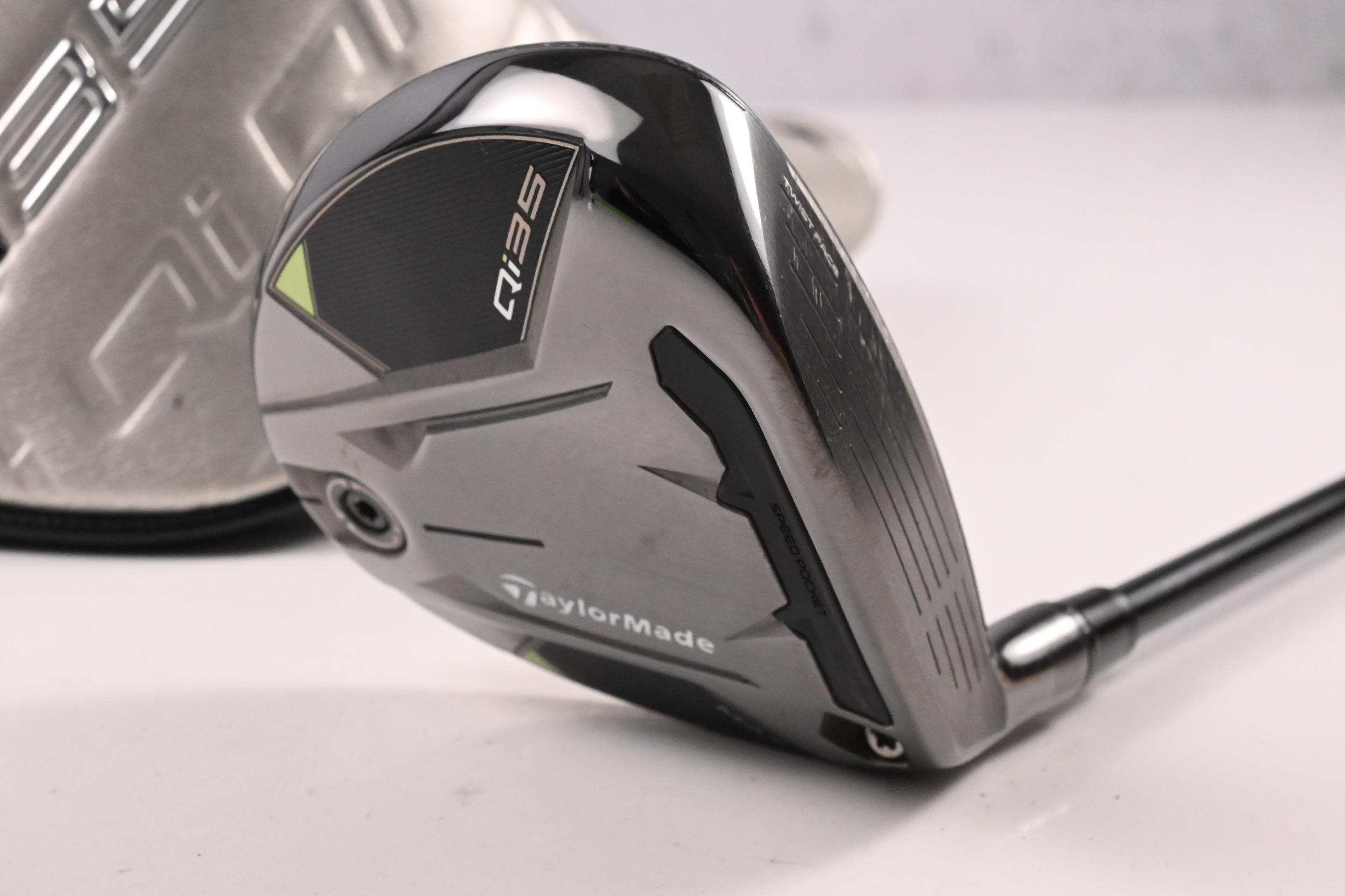 Taylormade Qi35 Max #5 Wood / 18.5 Degree / Stiff Flex HZRDUS RDX Smoke Blue 70