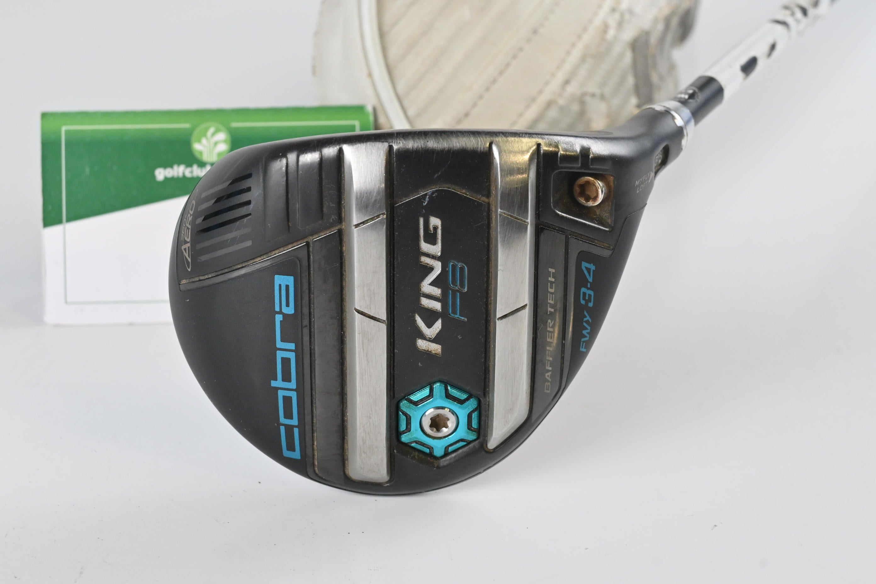 Ladies Cobra King F8 #3-4 Wood / 17-20 Degree / Ladies Flex Aldila NV 55 Shaft