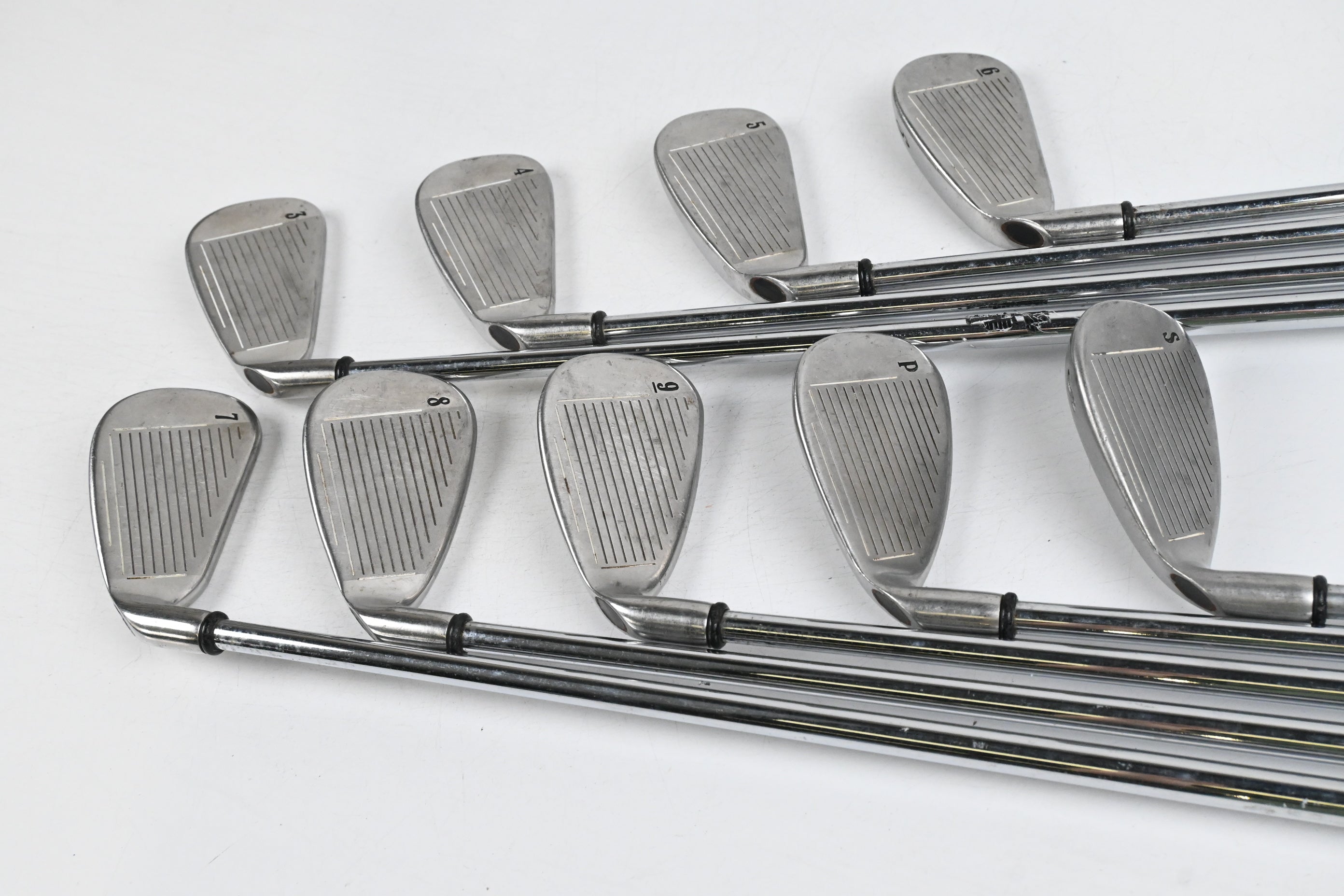 Callaway X-14 Irons / 3-PW+SW / Regular Flex Rifle FCM Shafts