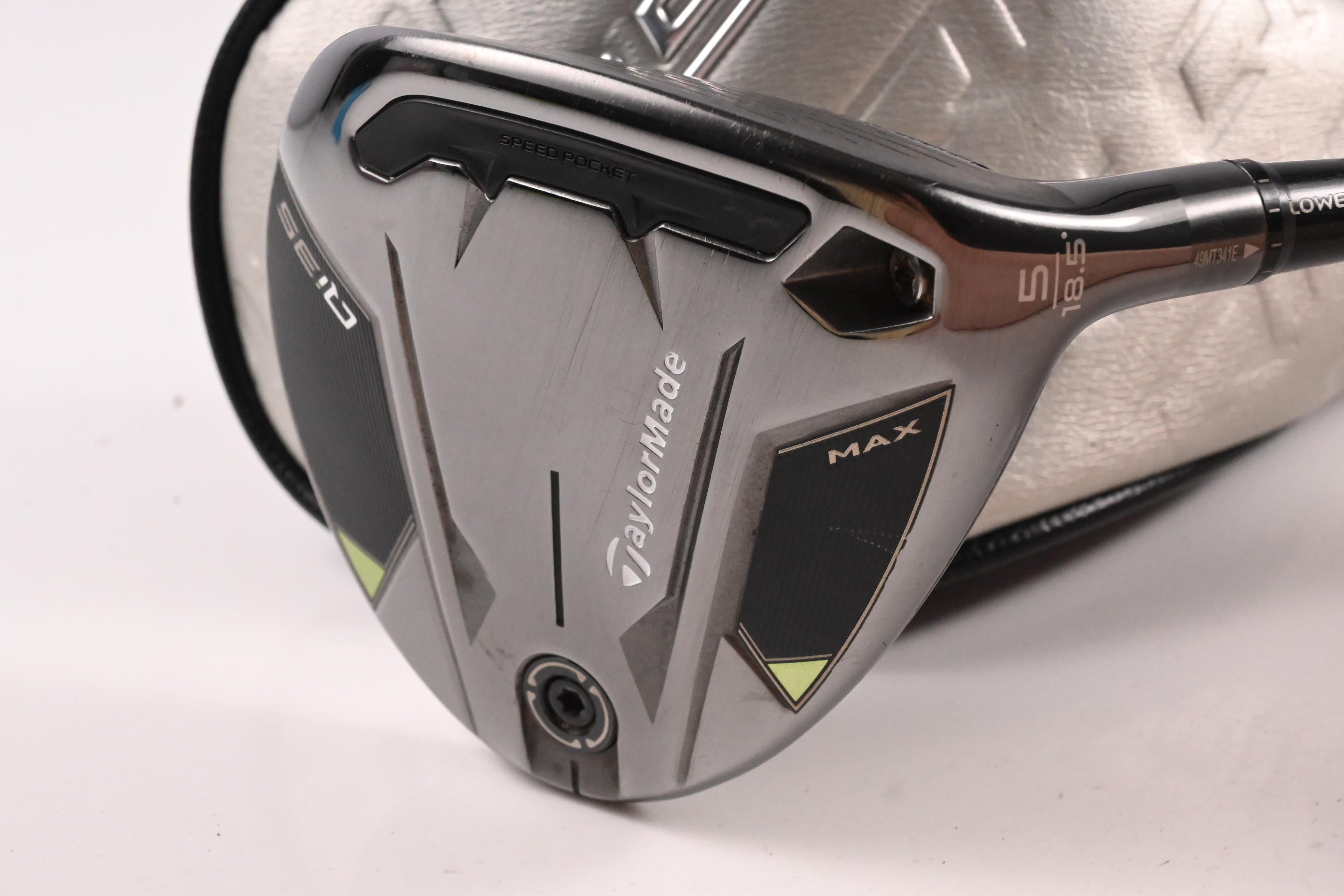 Taylormade Qi35 Max #5 Wood / 18.5 Degree / Stiff Flex HZRDUS RDX Smoke Blue 70