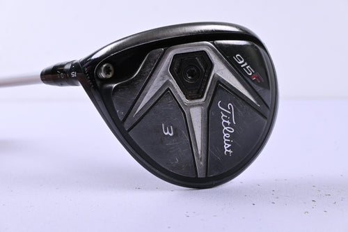 Left Hand Titleist 915 F #3 Wood / 15 Degree / Regular Flex Aldila Rogue Shaft