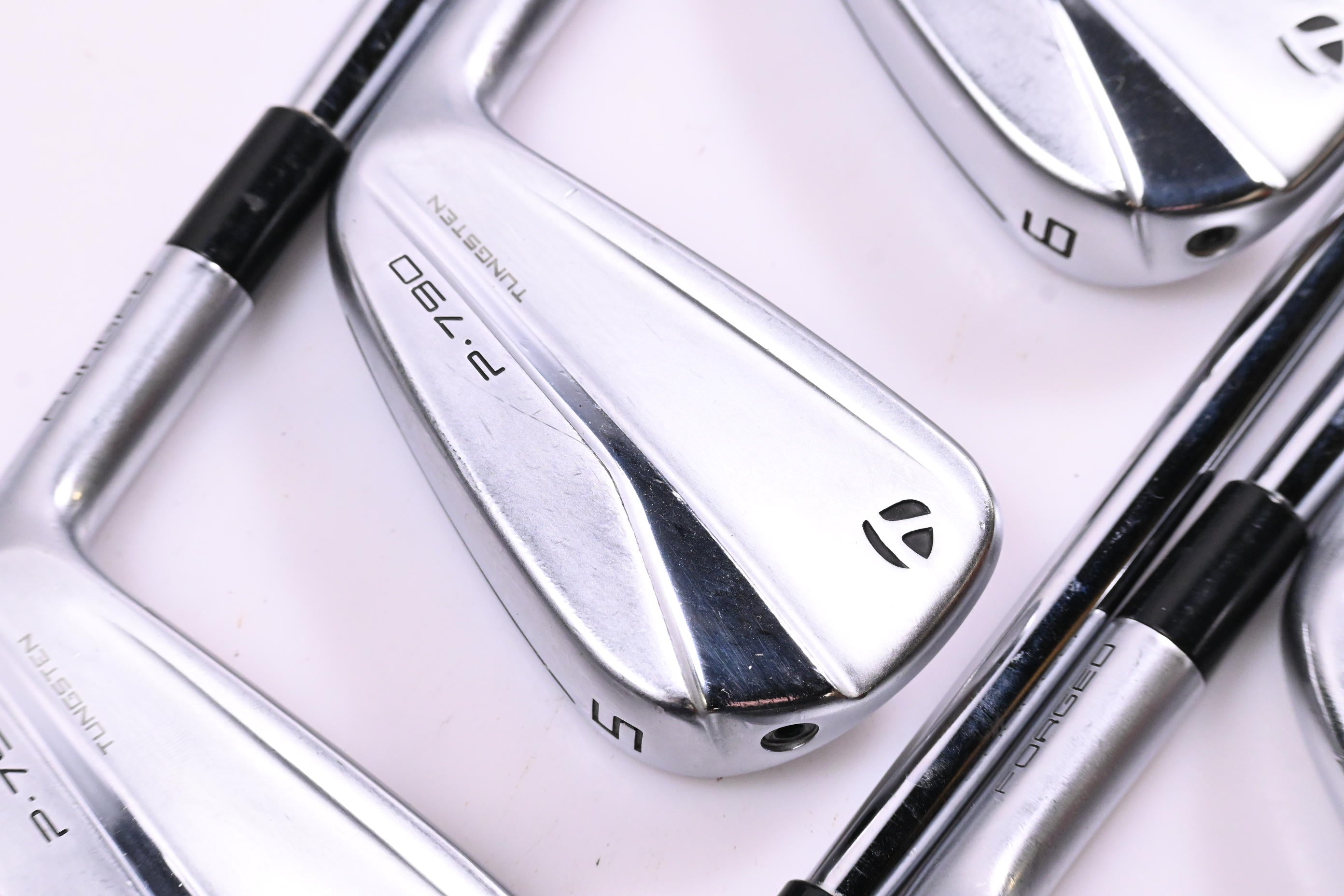Taylormade P790 2021 Irons / 4-PW / Stiff Flex KBS Tour Lite Shafts