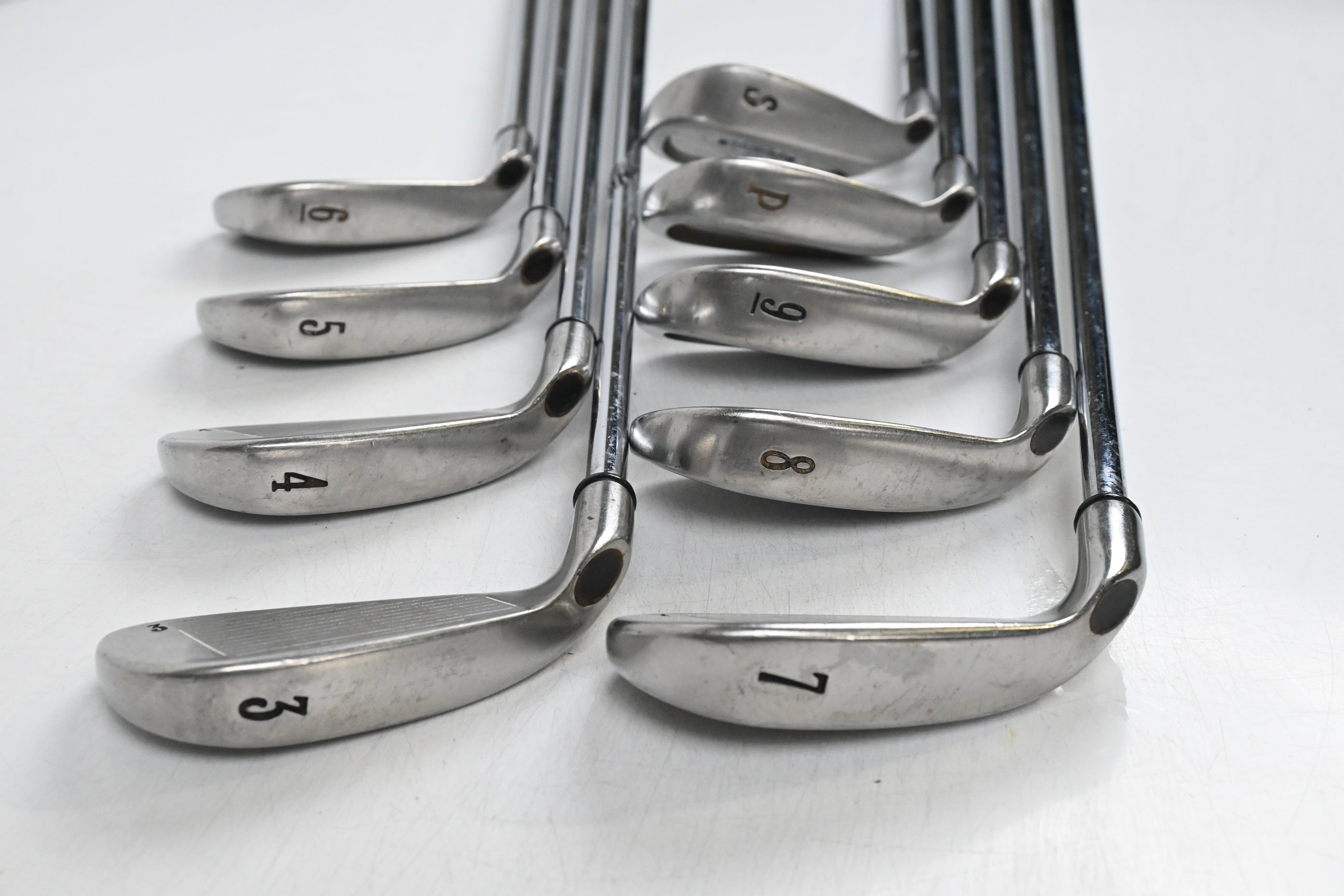 Callaway X-14 Irons / 3-PW+SW / Regular Flex Rifle FCM Shafts
