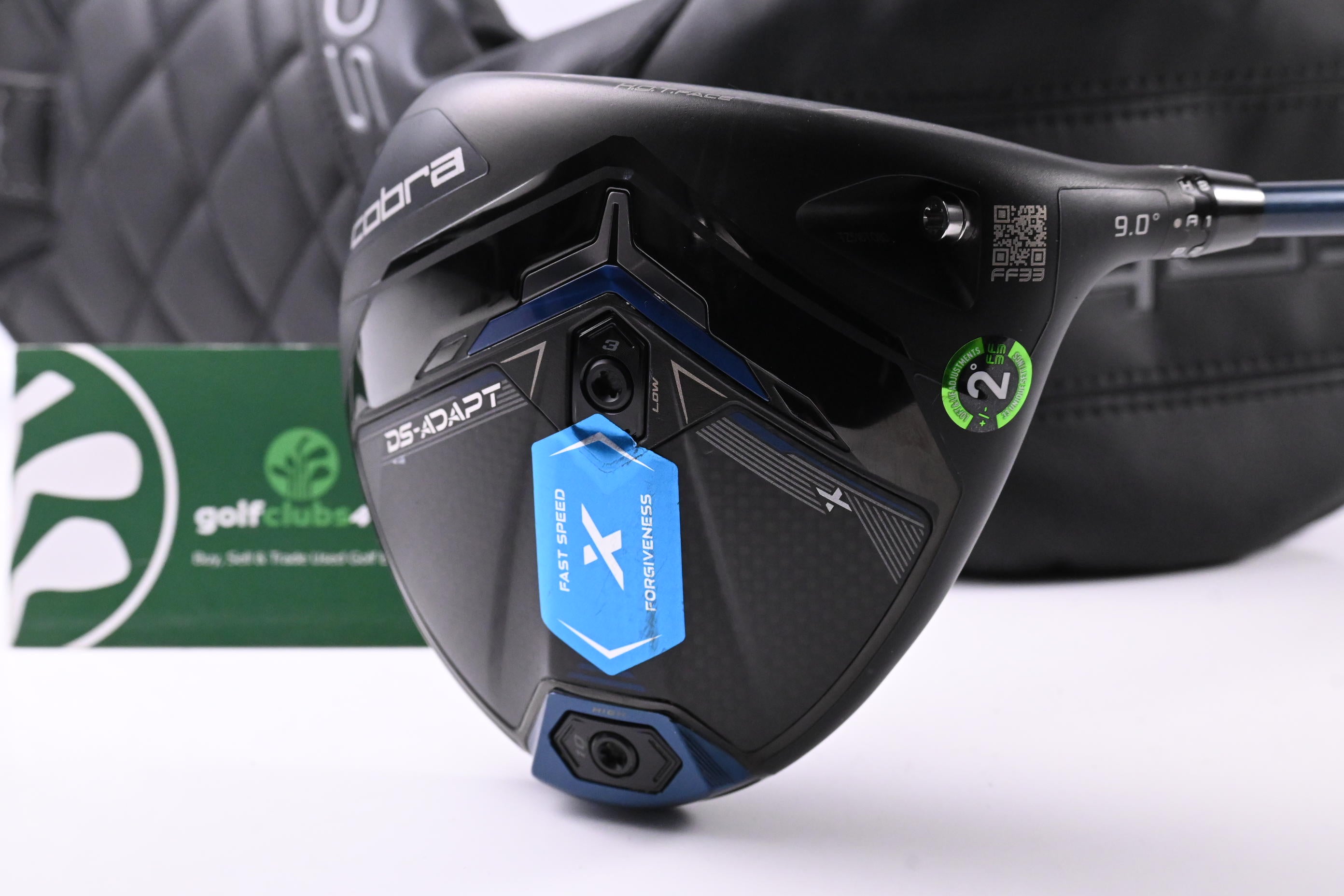 Cobra DS-Adapt X Driver / 9 Degree / Stiff Flex Project X Denali Blue 60 Shaft