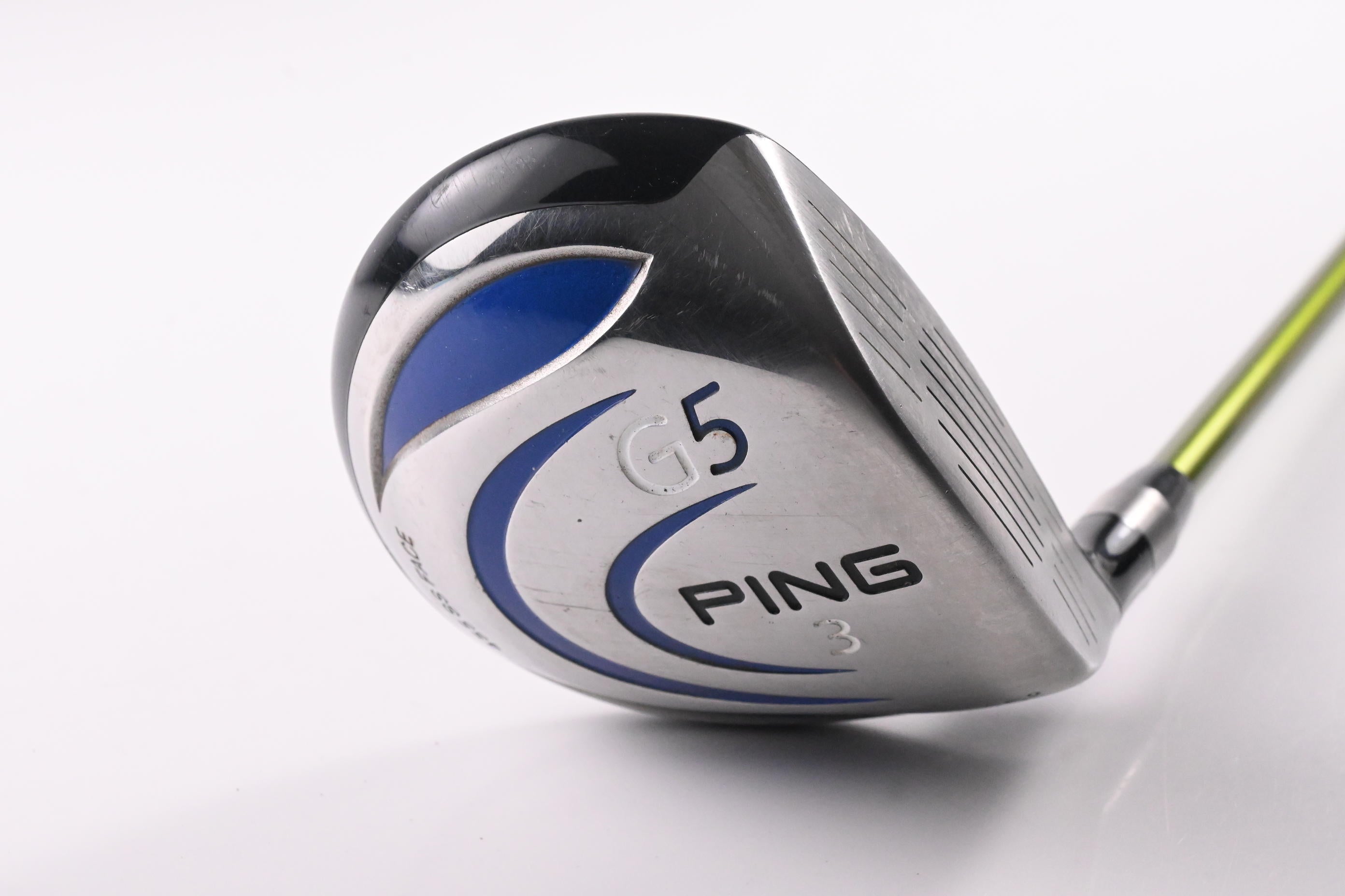 Ping G5 #3 Wood / 15 Degree / Stiff Flex Aldila NV Green 75 Shaft