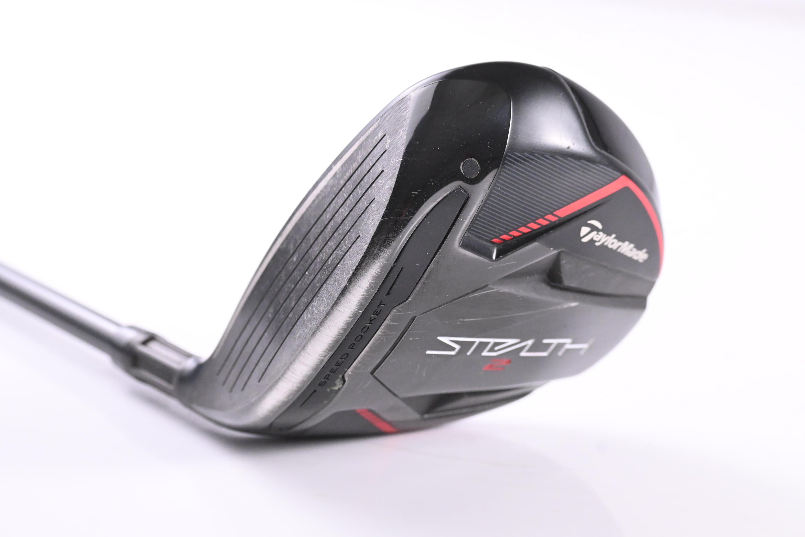 Left Hand Taylormade Stealth 2 #3 Wood / 16.5 Degree / X-Flex HZRDUS Black 70
