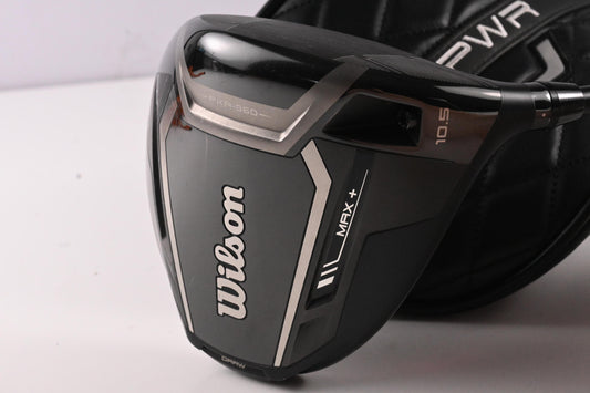 Wilson DYNAPWR Max+ Driver / 10.5 Degree / Stiff Flex Helium Nanocore 5 Shaft